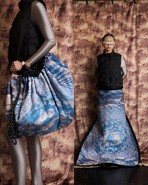 random (kova) clichés_Picnic Mat/Reversible Bag Studio Stars
