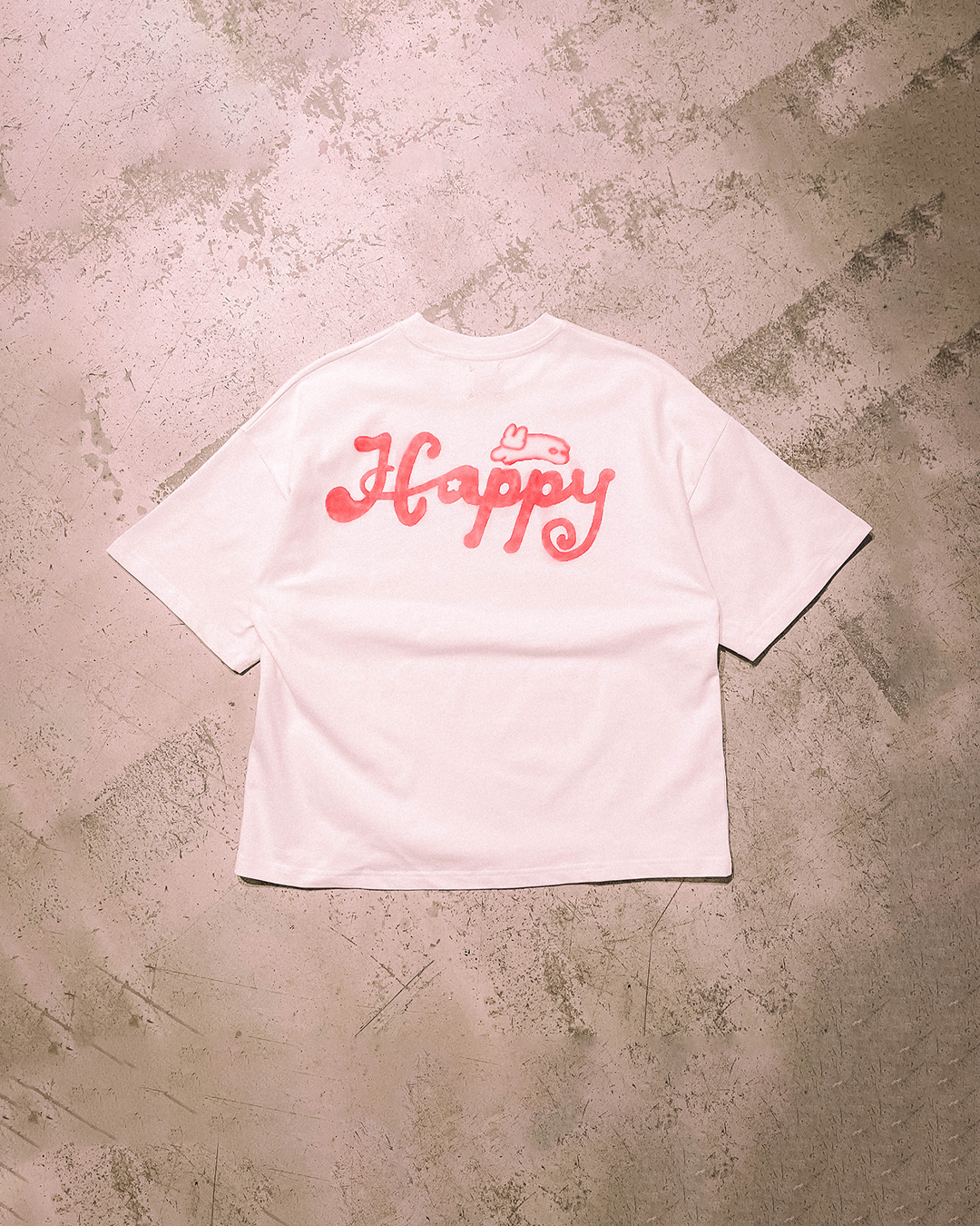 AIRBRUSH TEE HAPPY 00ctmn
