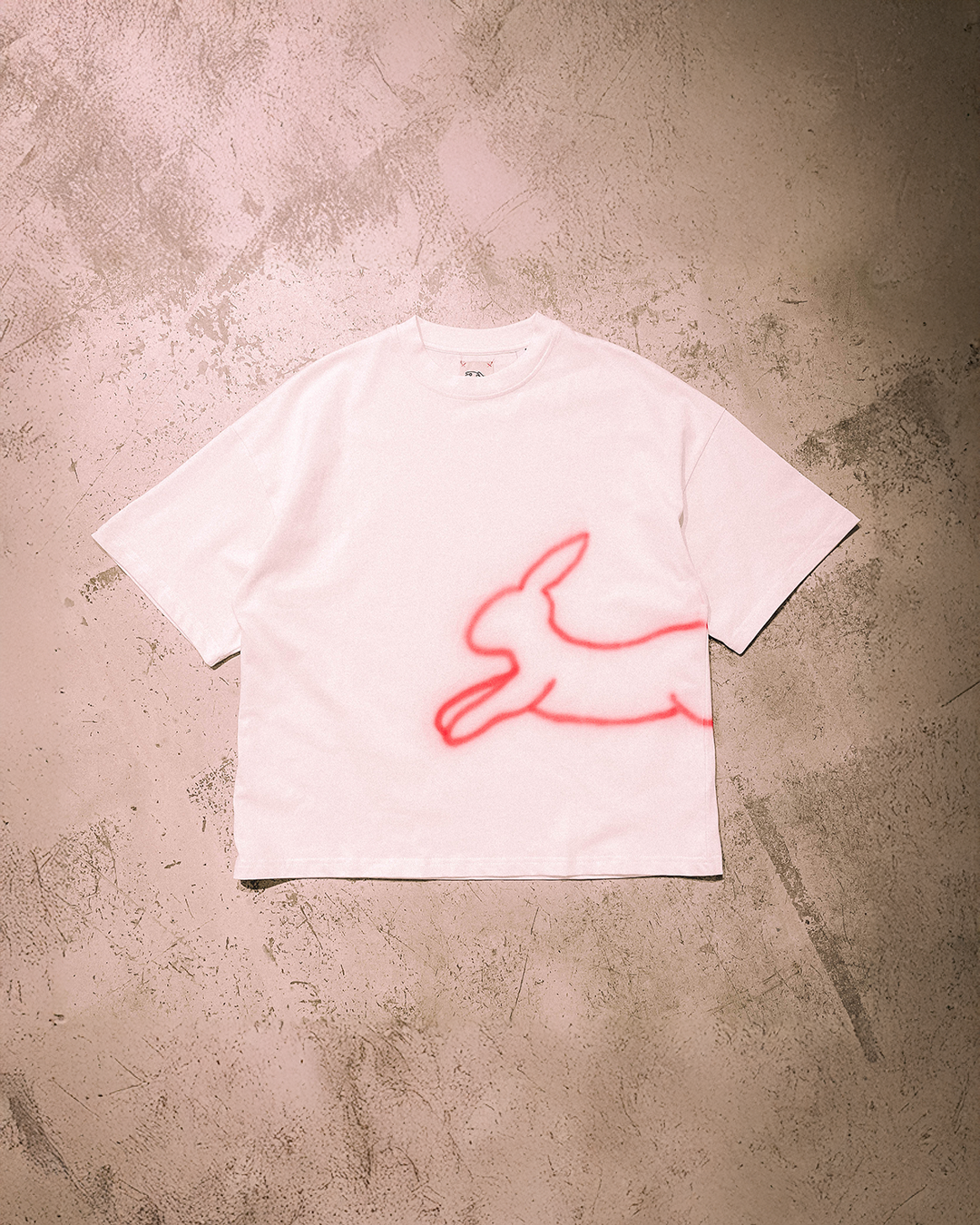 AIRBRUSH TEE BUNNY 00ctmn