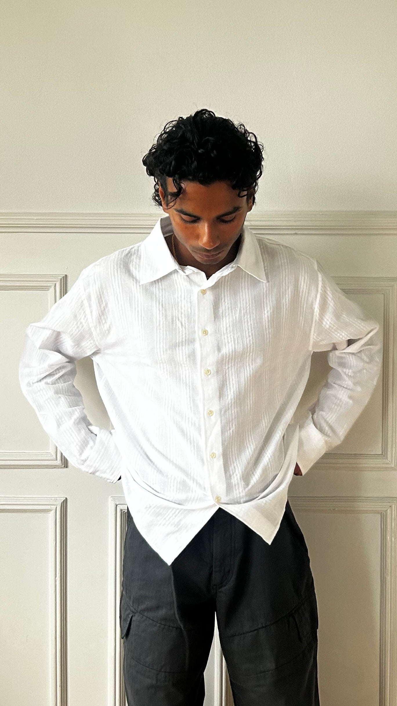 Luca Shirt - Pearl Uniform.