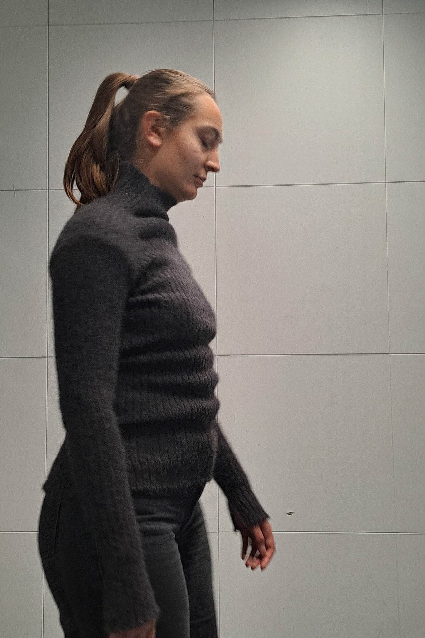 Mohair Jumper - Black Slagter