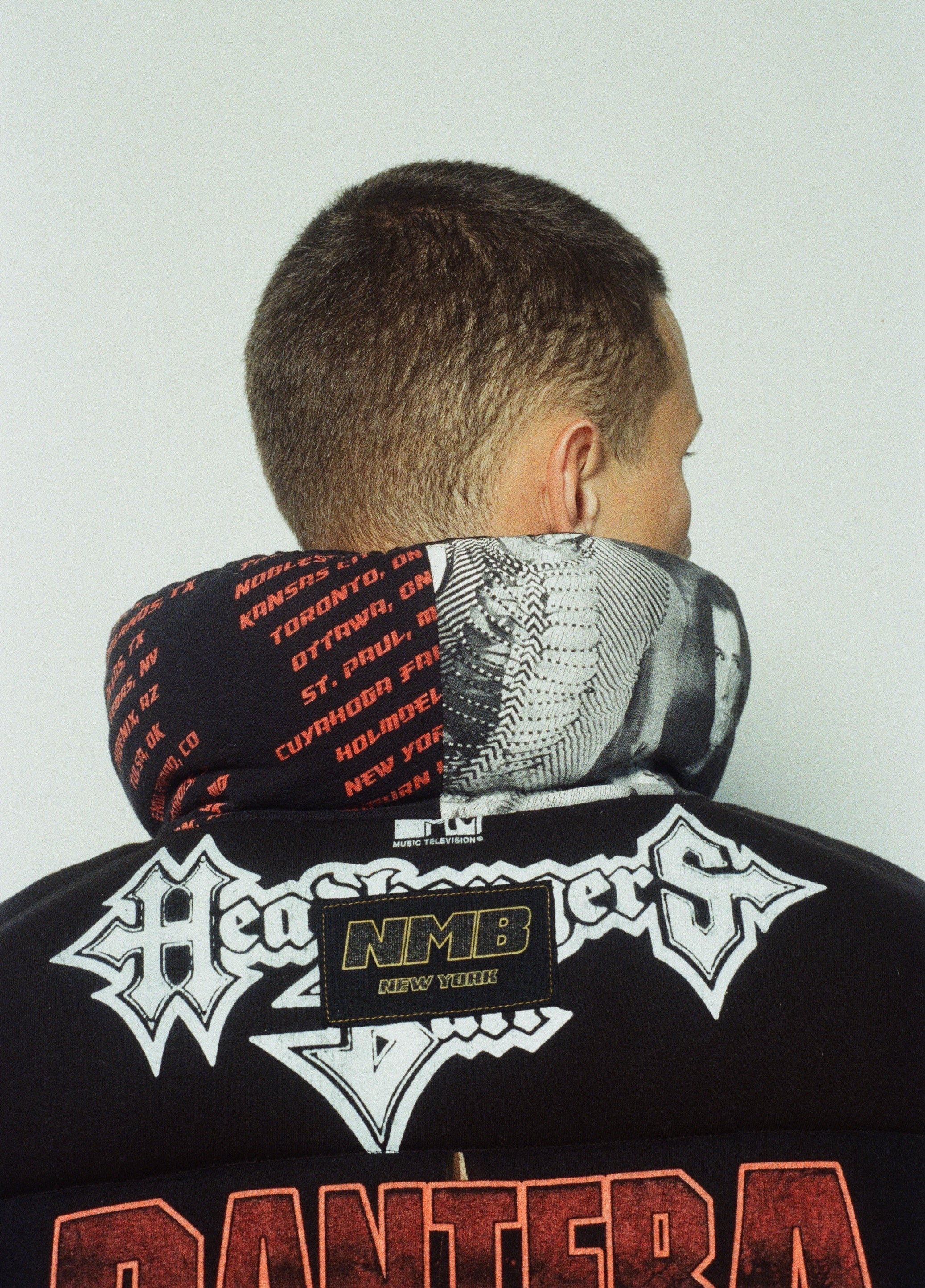 HEAVY METAL Reversible T-shirt Puffer Jacket NMB New York