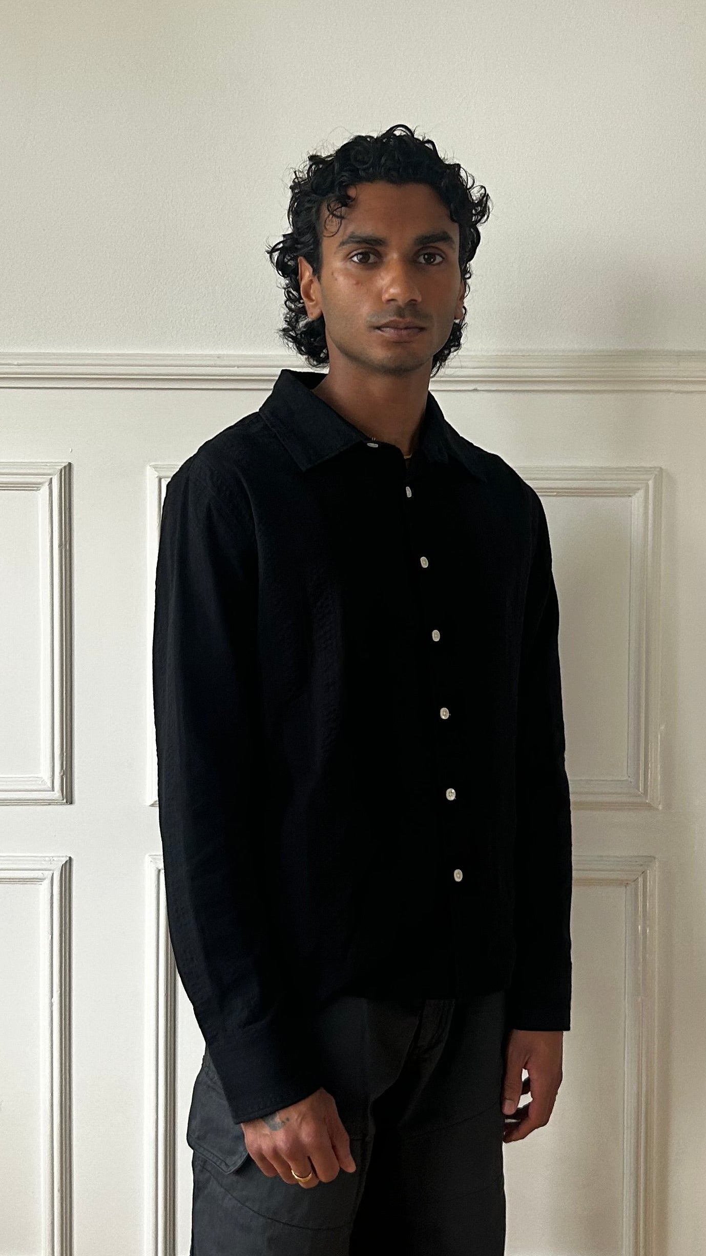 Luca Shirt - Raven Uniform.