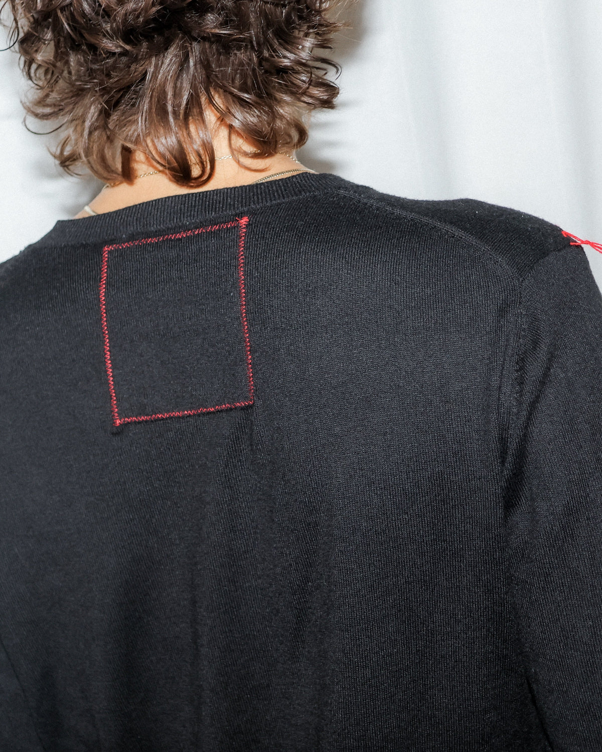 BLACK EMBROIDERY CARDIGAN Studio Stars