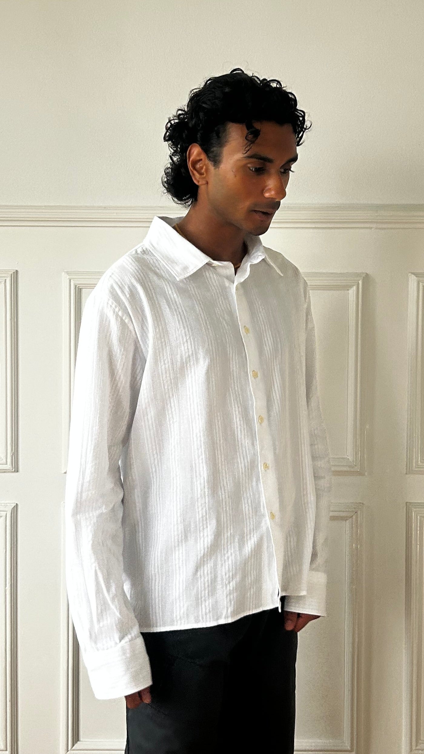 Luca Shirt - Pearl Uniform.
