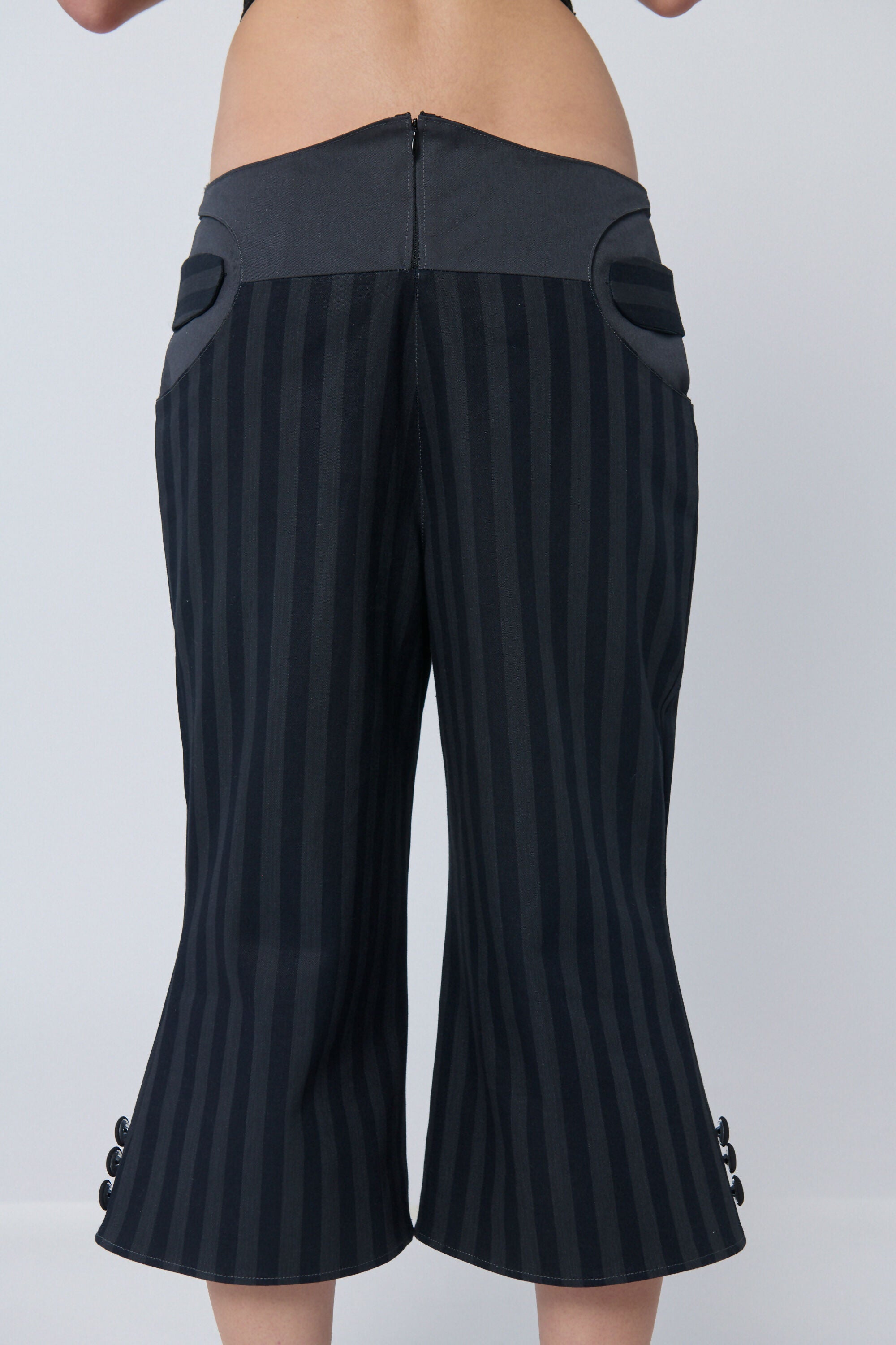 The Sick of Me Striped Capris Studio Stars