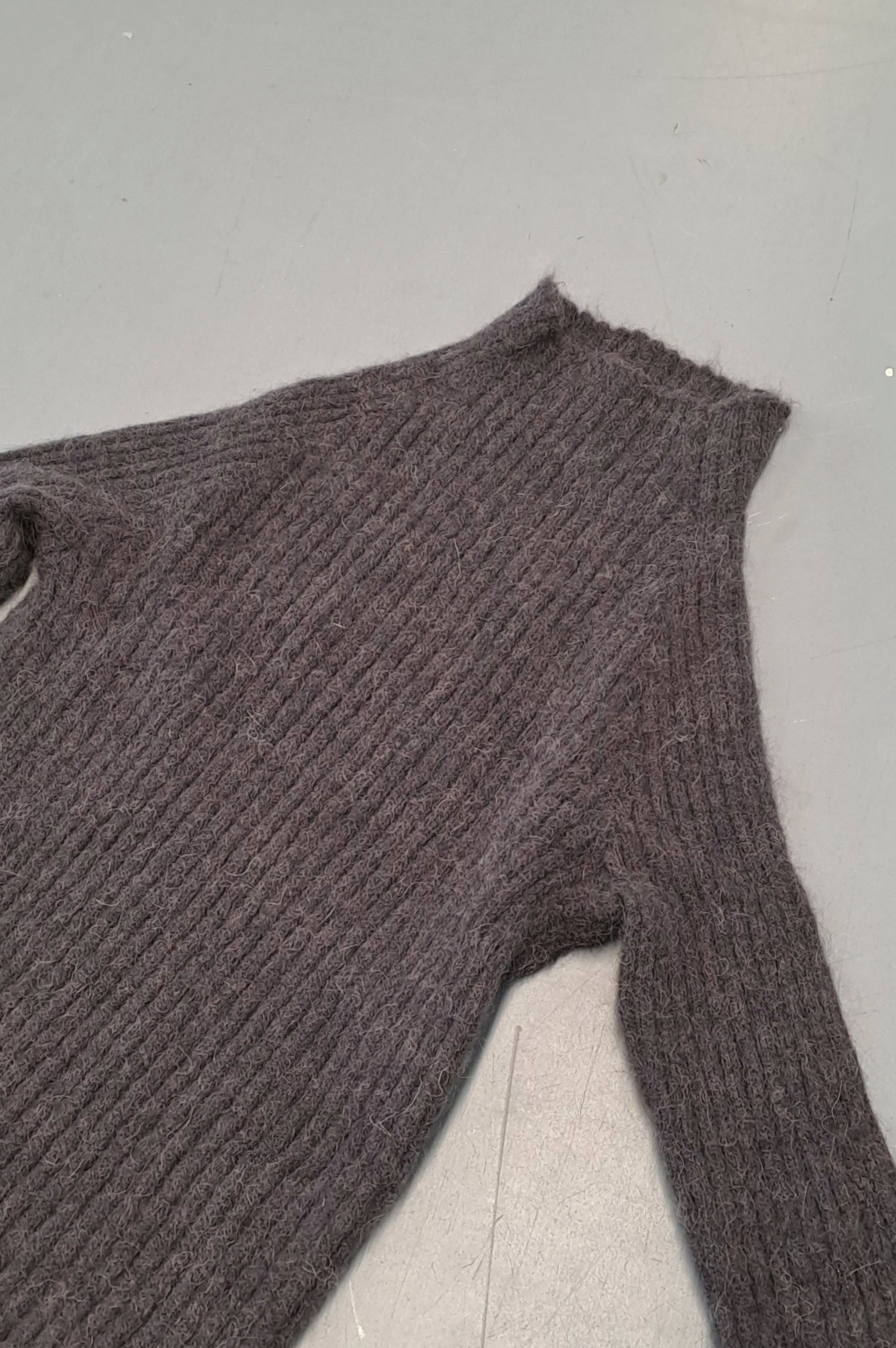 Mohair Jumper - Black Slagter