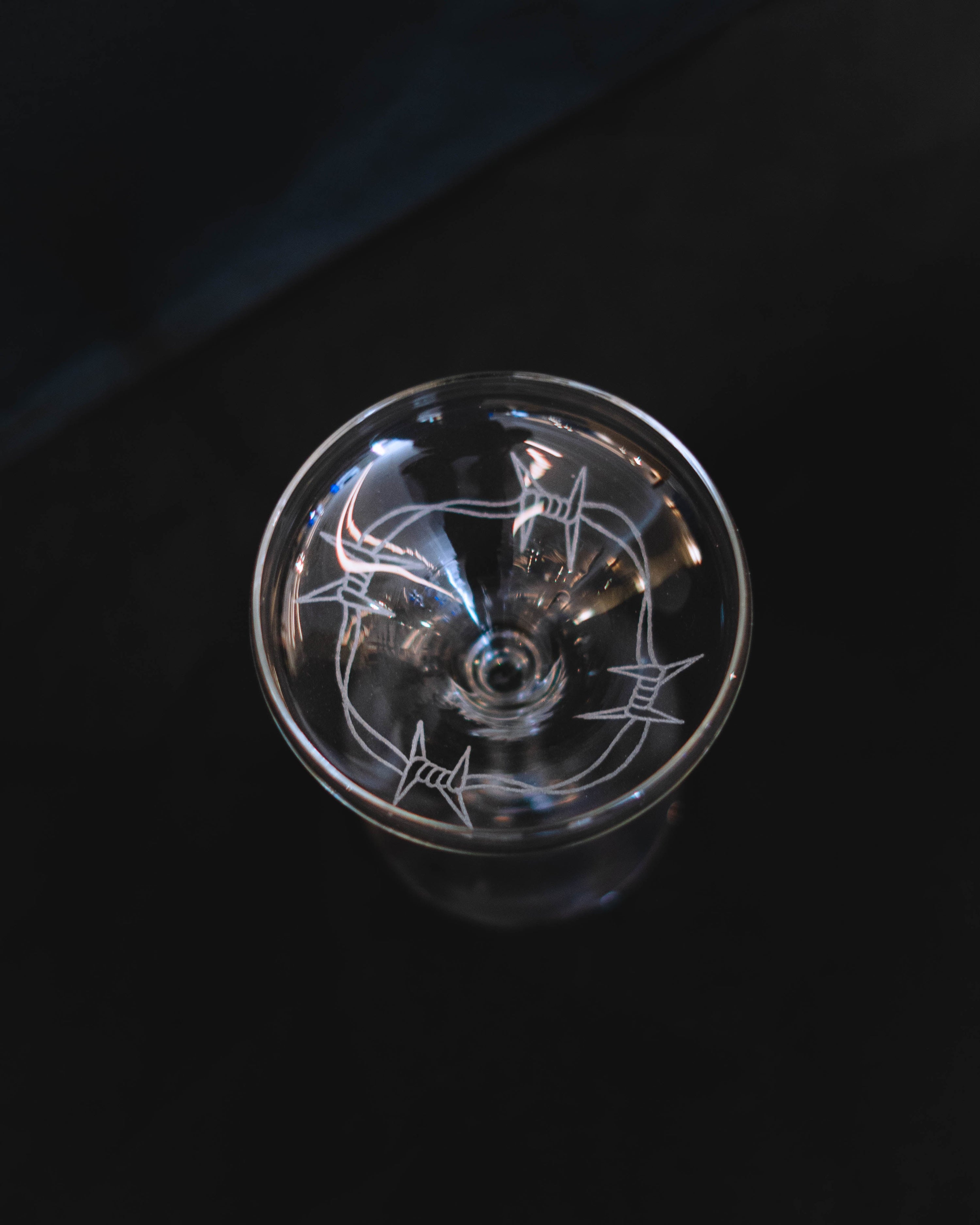 ENGRAVED CHAMPAGNE MISKET GLASSES Lysdal