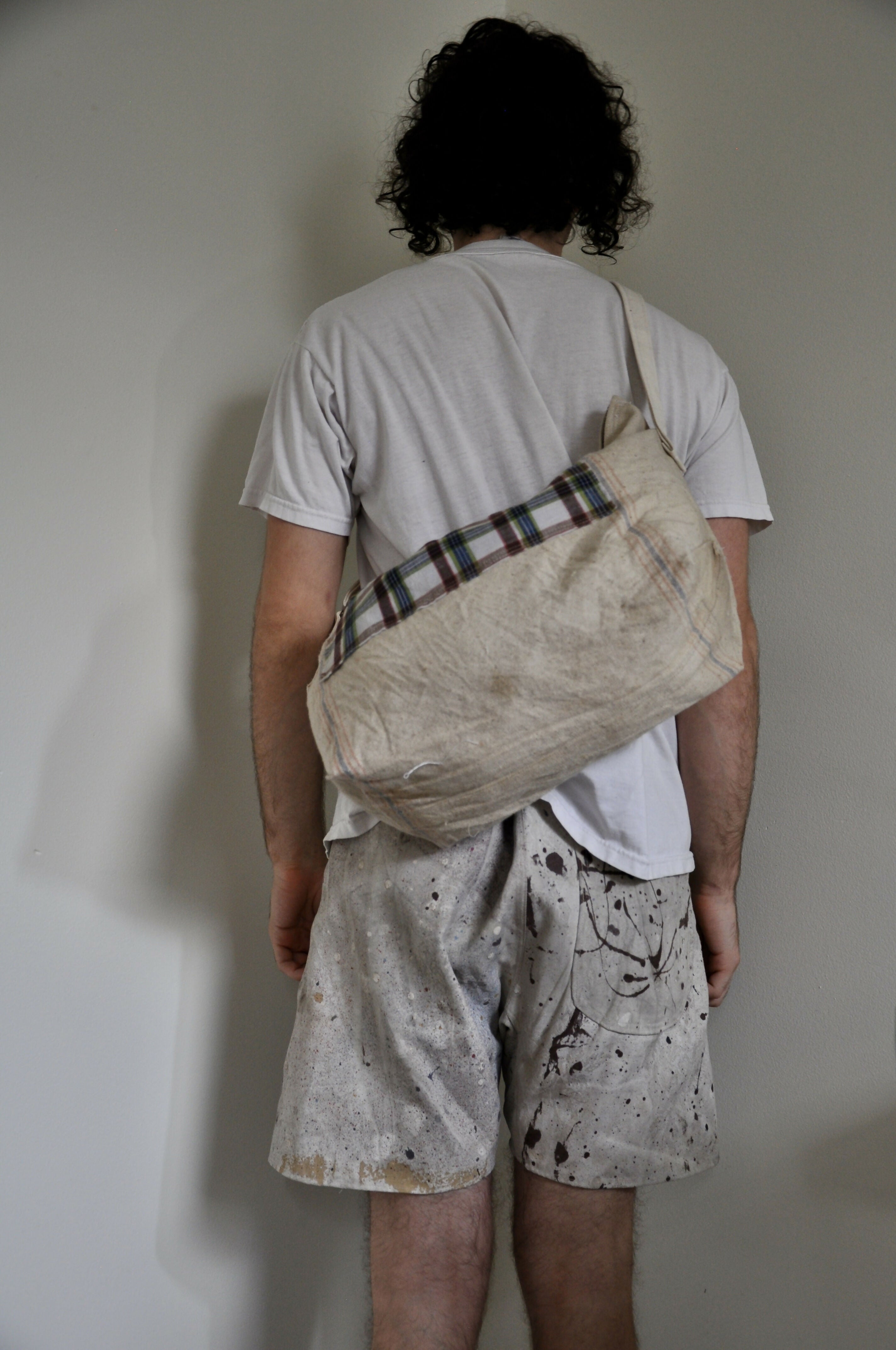 Feed Sack Zipper Travel Tote Studio Stars