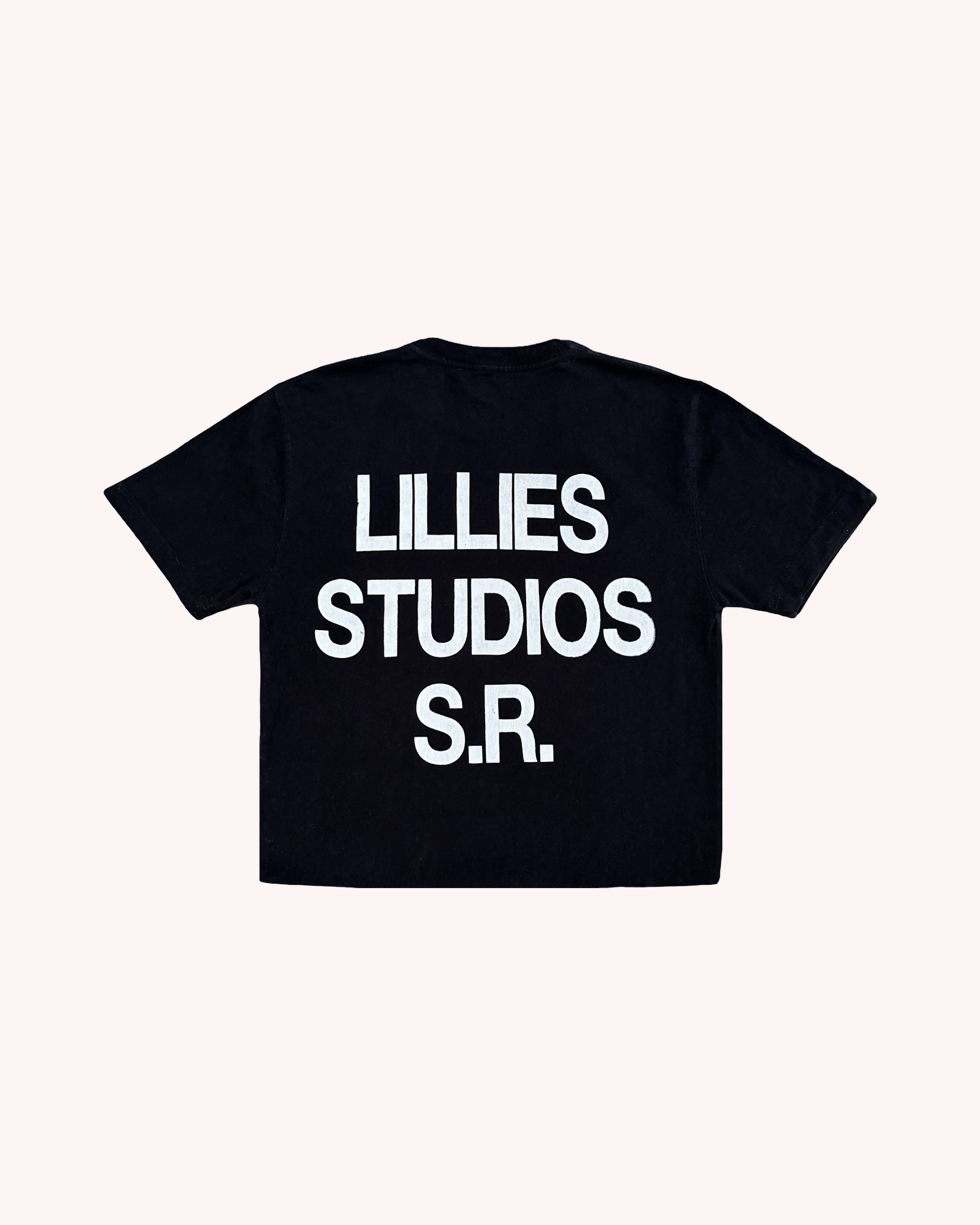 Recycled Vintage Workwear Tee Black Studio Stars