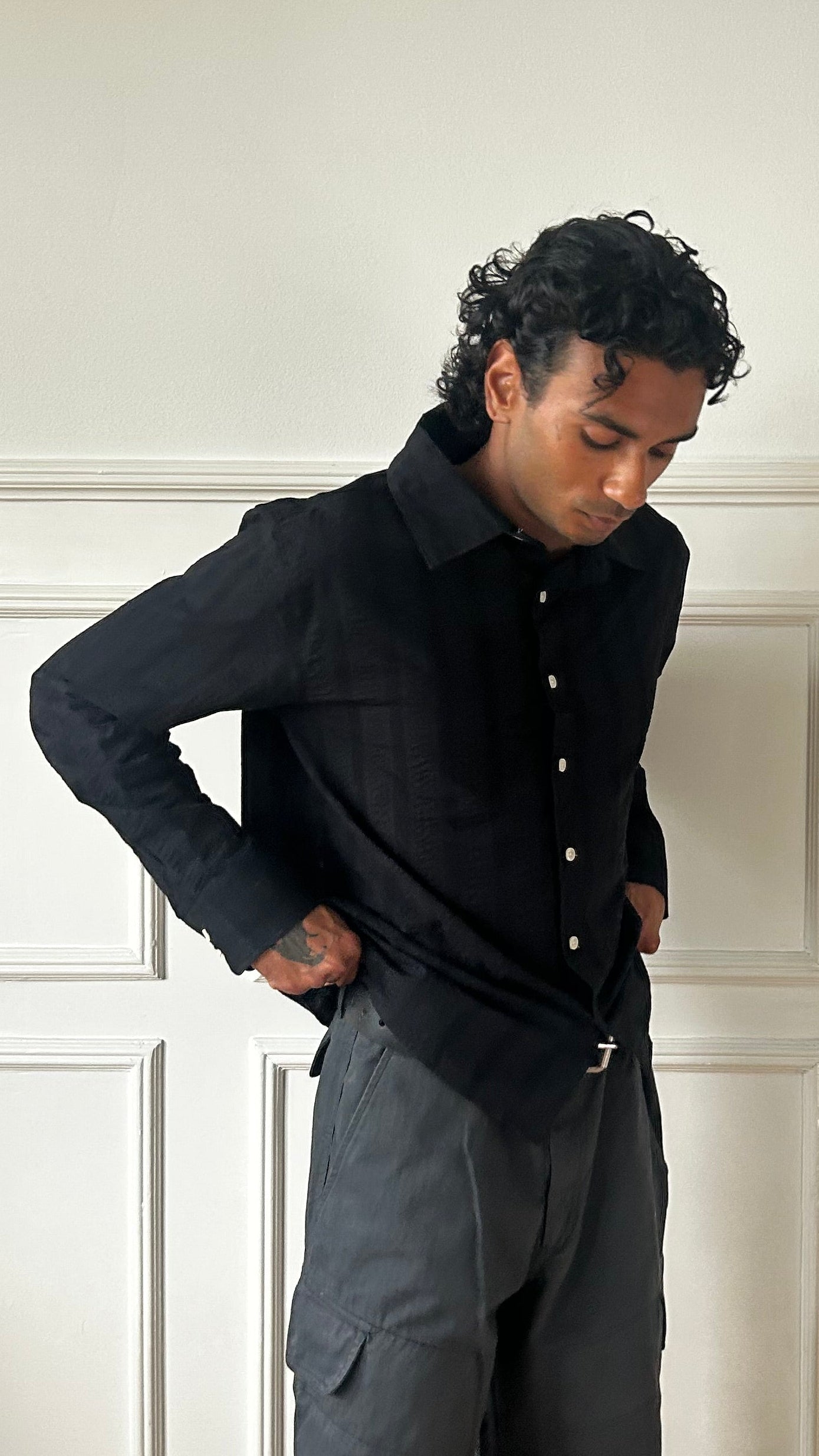 Luca Shirt - Raven Uniform.