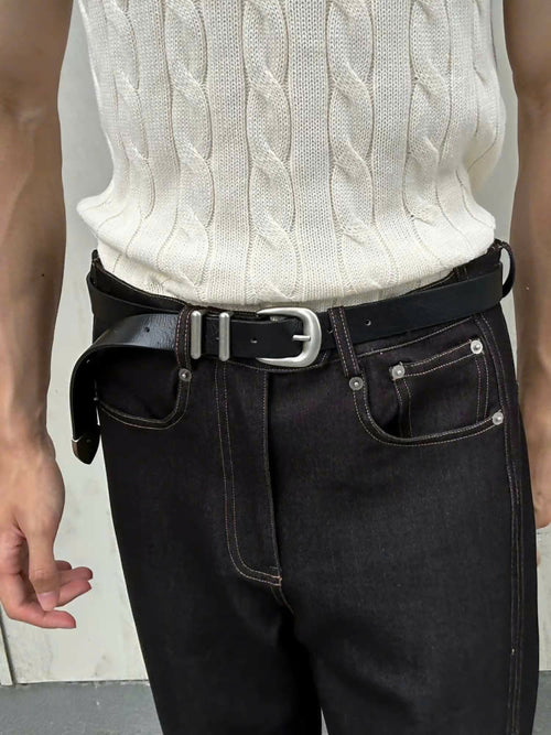 Leather Belt Studio Stars