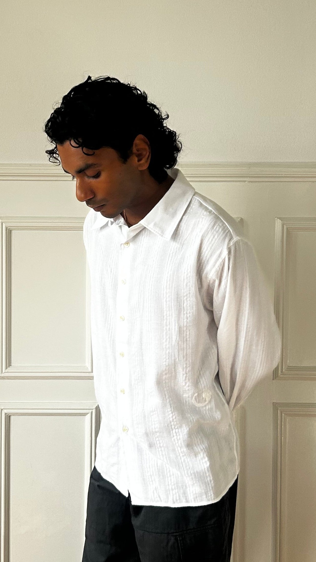 Luca Shirt - Pearl Uniform.