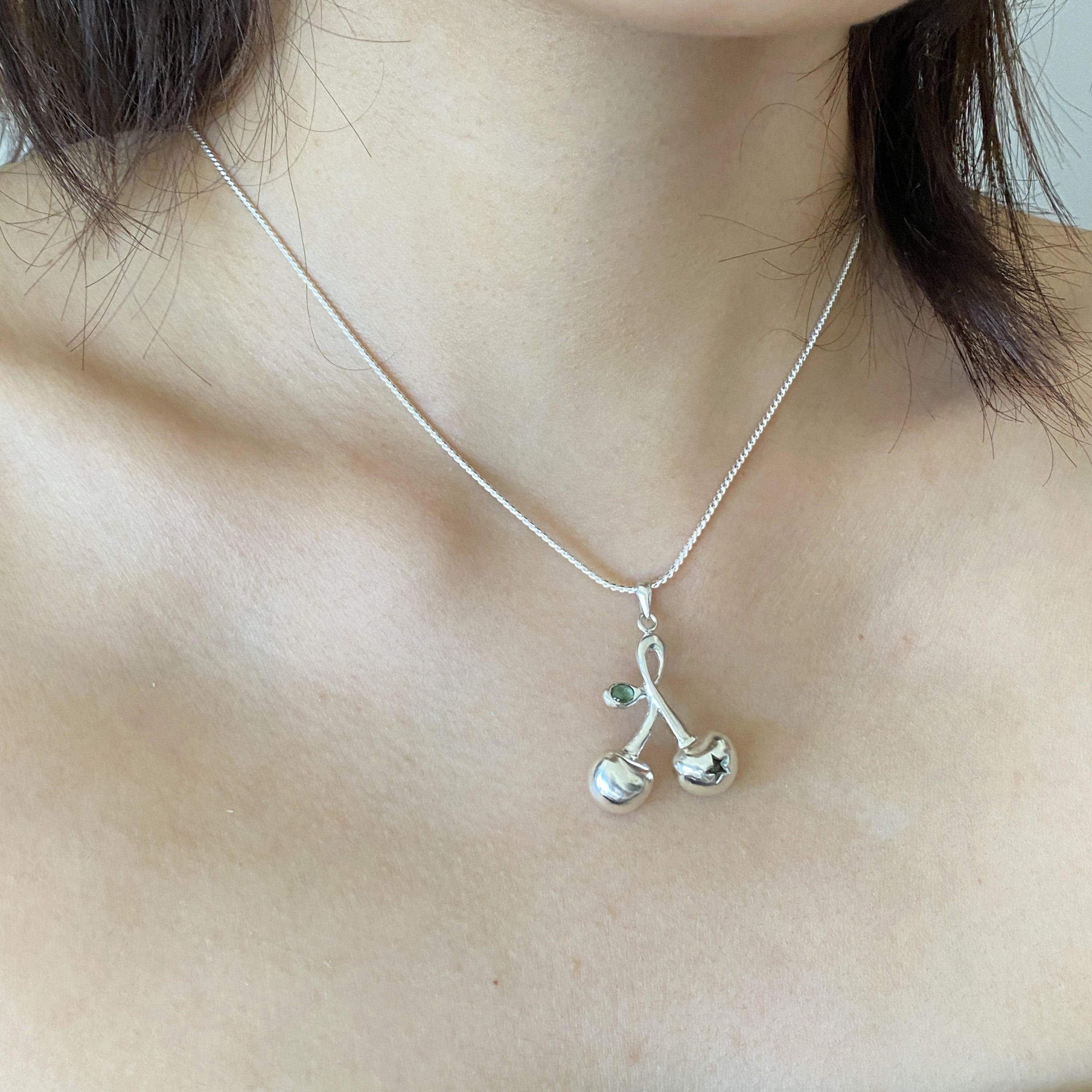 CHERRY NECKLACE - Studio Stars - Ginger Angel