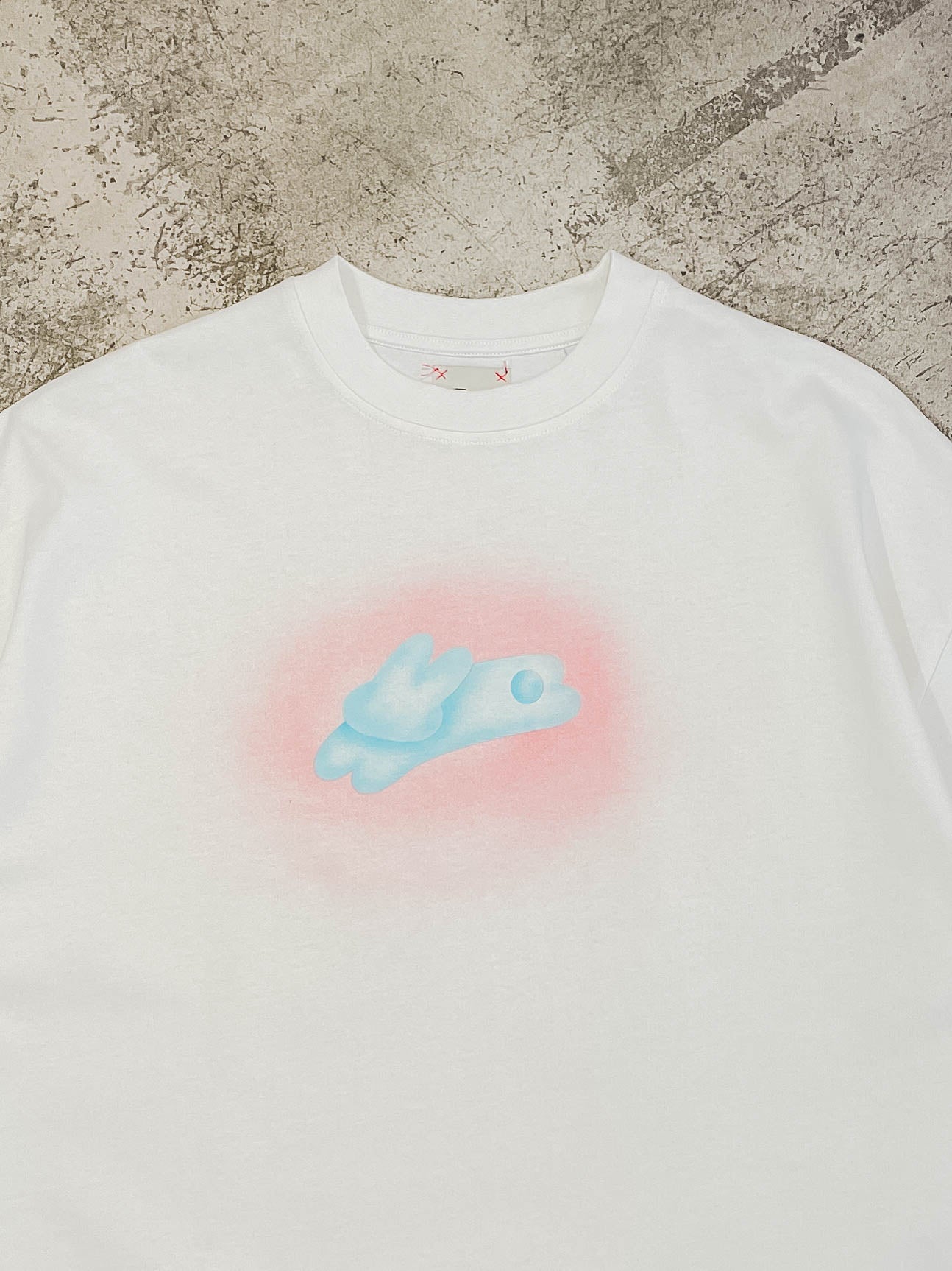 AIRBRUSH TEE BUNNY 00ctmn