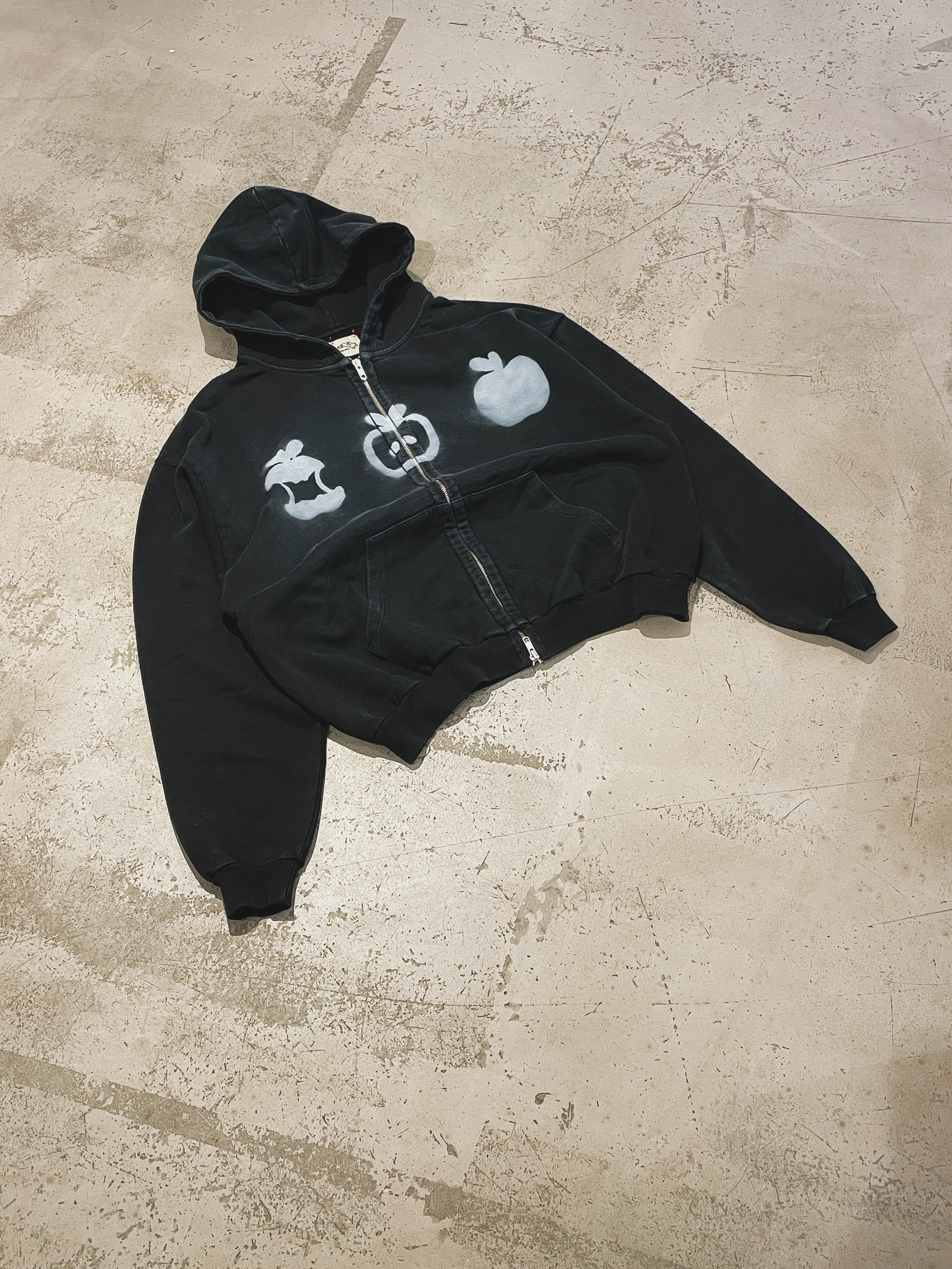 AIRBRUSH HOODIE APPLES 00ctmn