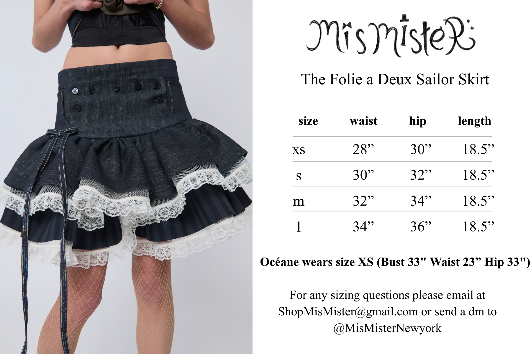 The Folie à Deux Sailor Skirt MisMister