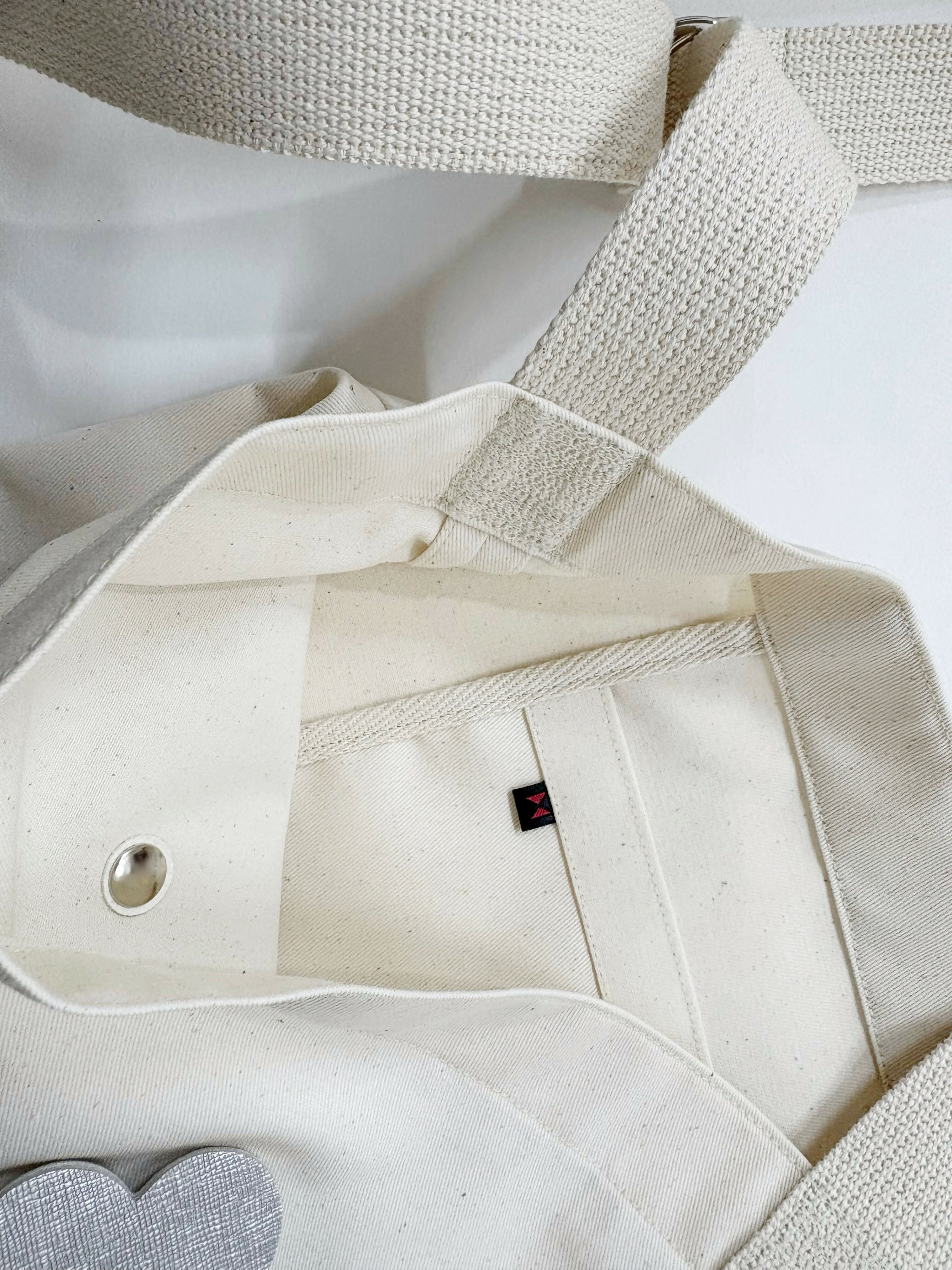 CIRCLE FLOWER MOTIF DECORATION LIGHT BAG Studio Stars