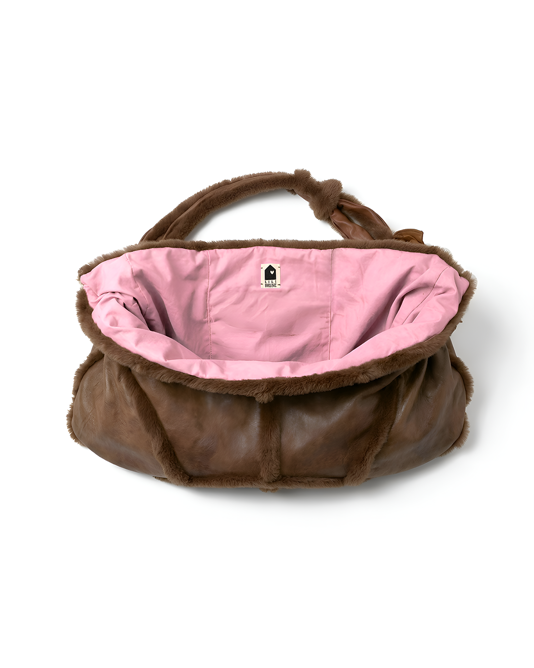 Baguette Bag Maison Lili Brune