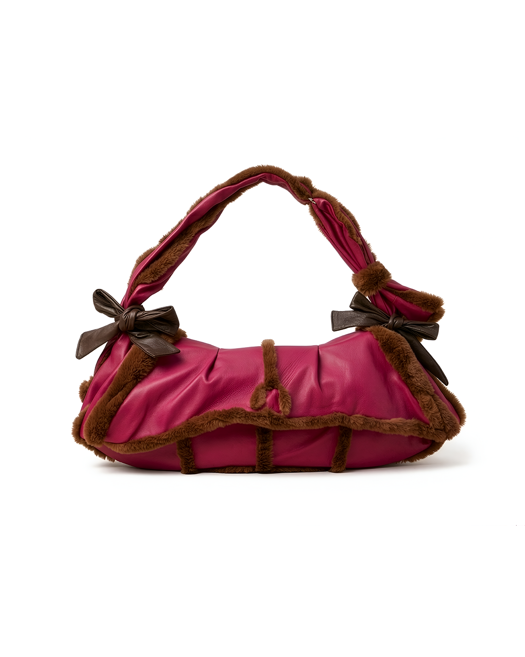 Baguette Bag Maison Lili Brune