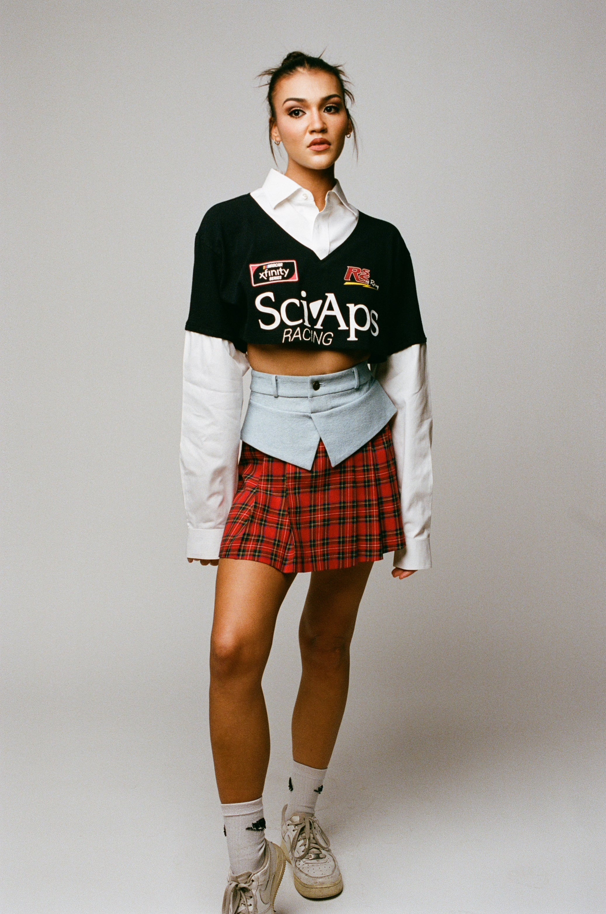 ROXY Pleated Skirt Studio Stars