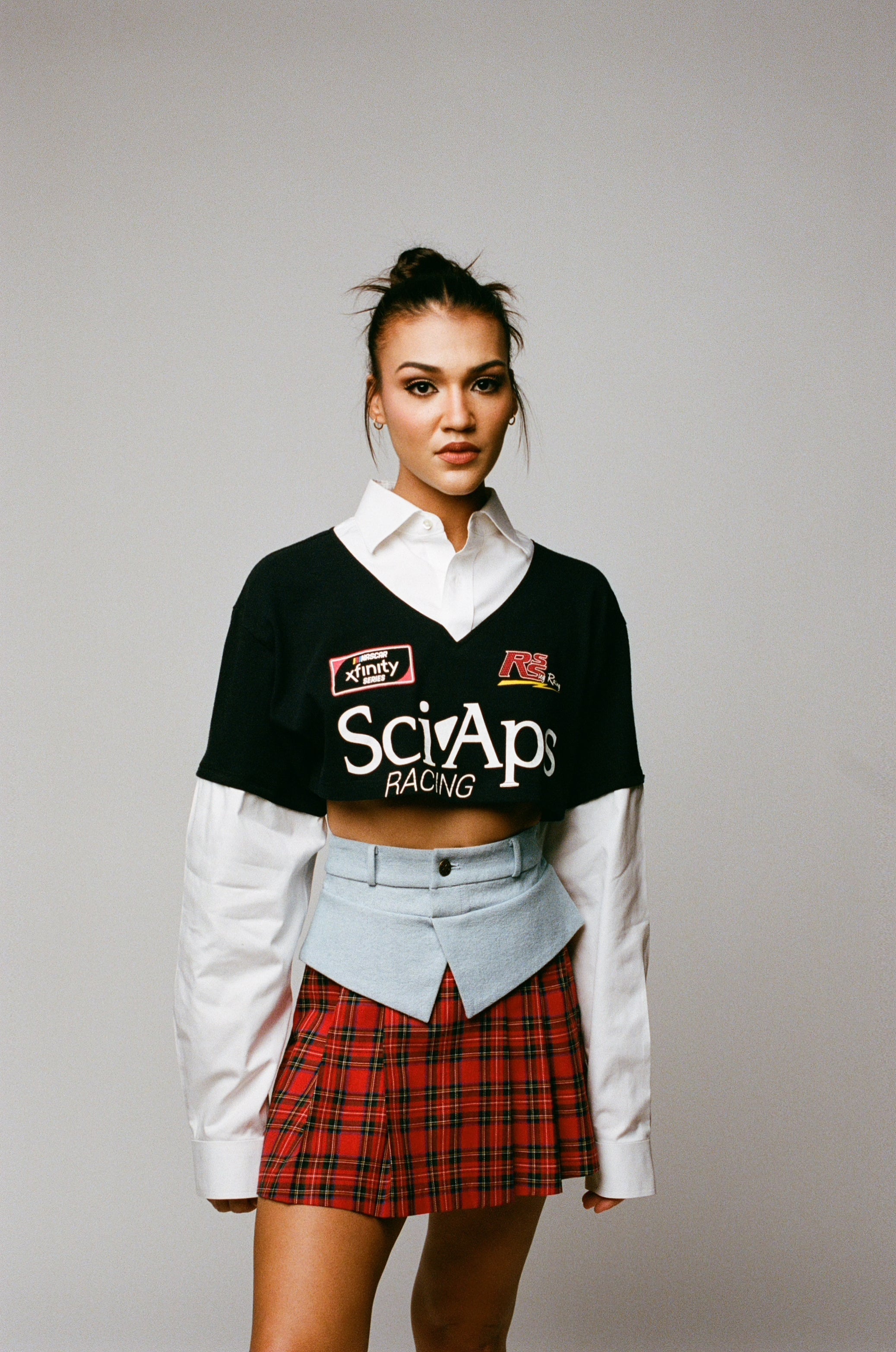 ROXY Pleated Skirt Studio Stars