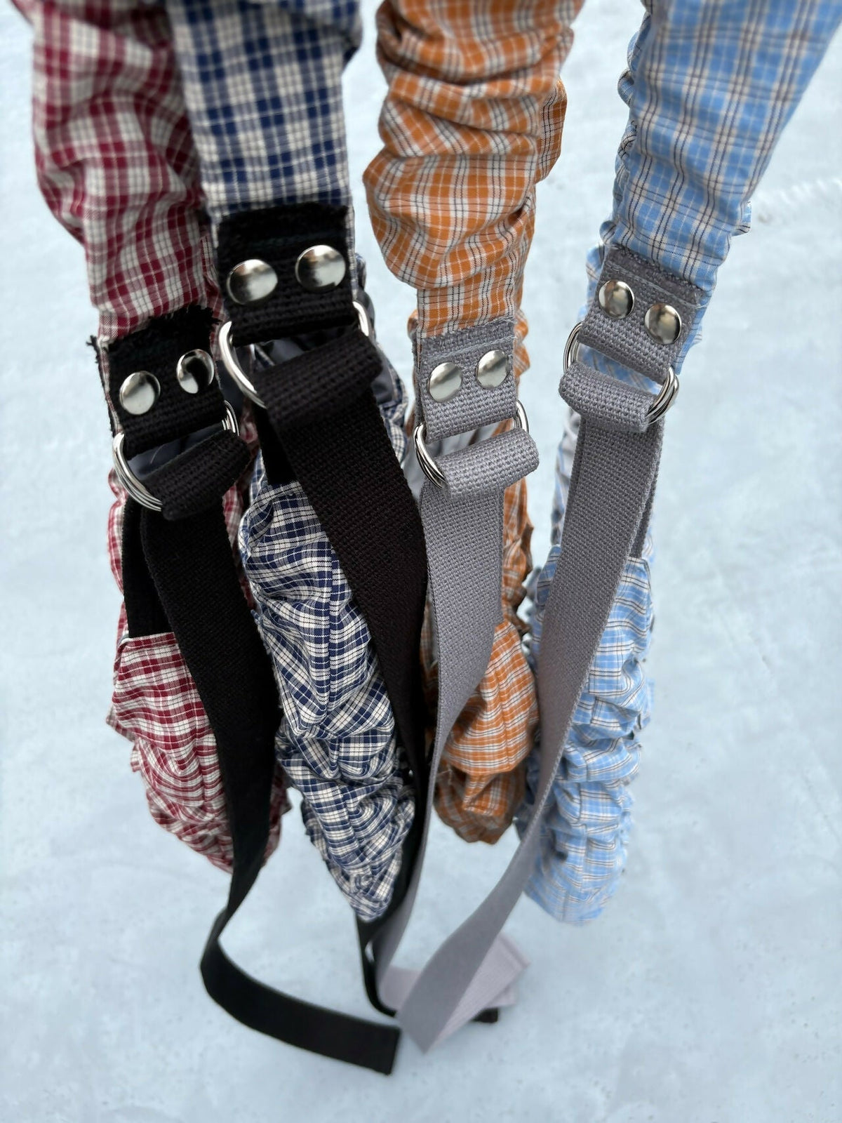 COLLAGE BAG GATHER HANDLE / PLAID CHECK Studio Stars