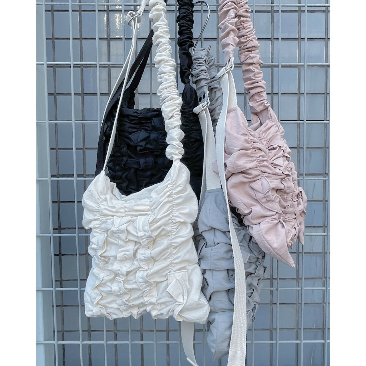 COLLAGE BAG COTTON WASHER Keiyamaguchi works