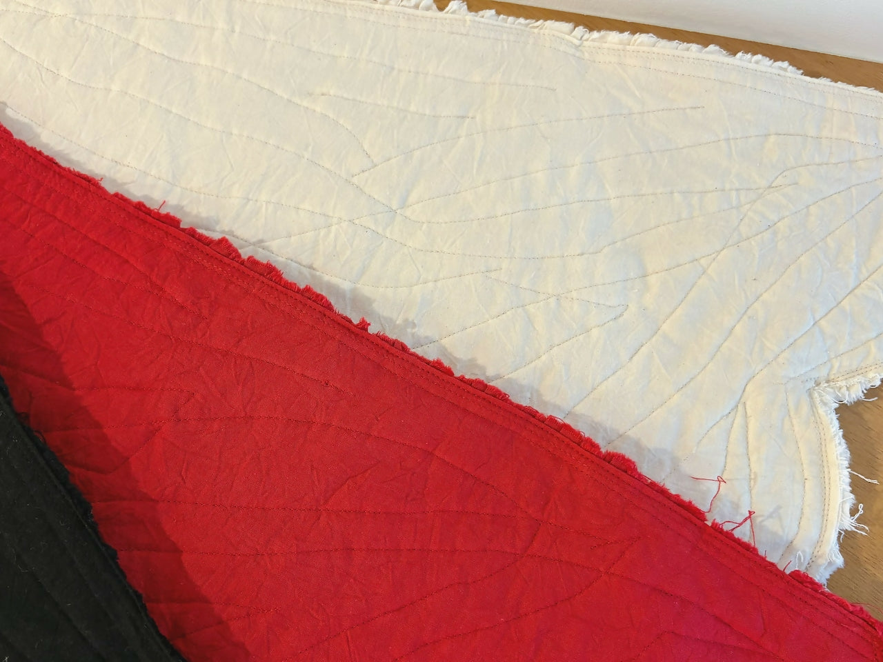 SOLID DECORATION SCALLOP MULTI CLOTH Keiyamaguchi works