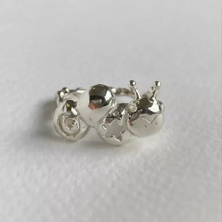 Angry Caterpillar Ring Studio Stars
