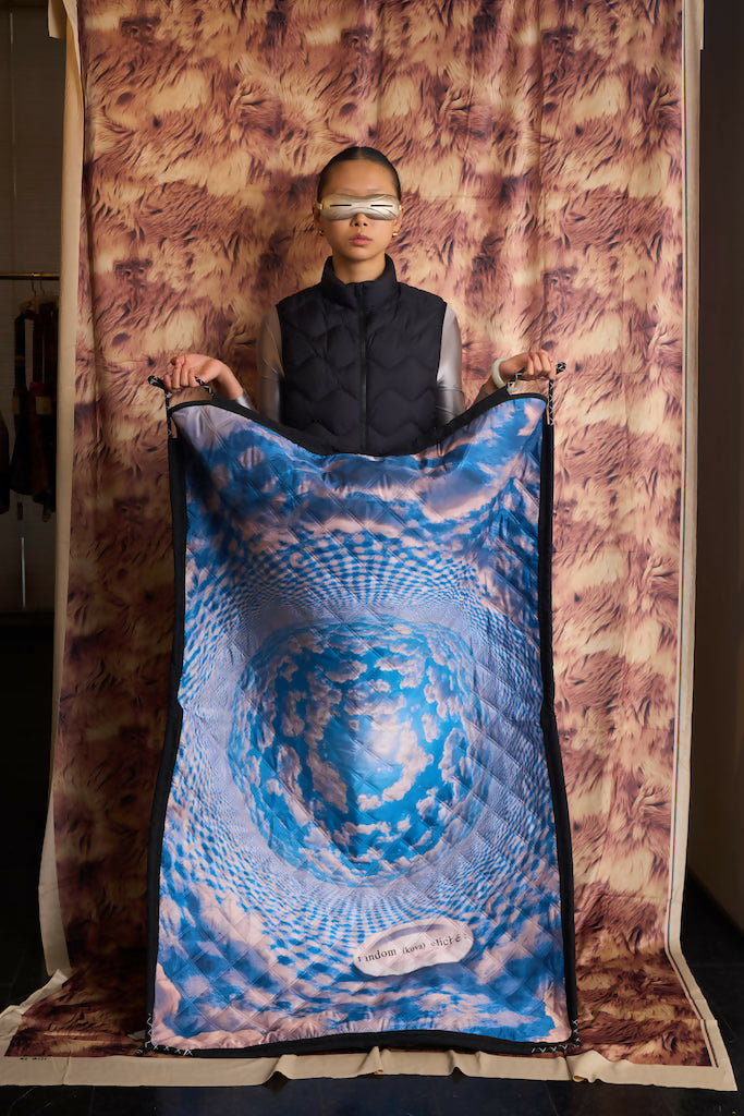 random (kova) clichés_Picnic Mat/Reversible Bag Studio Stars