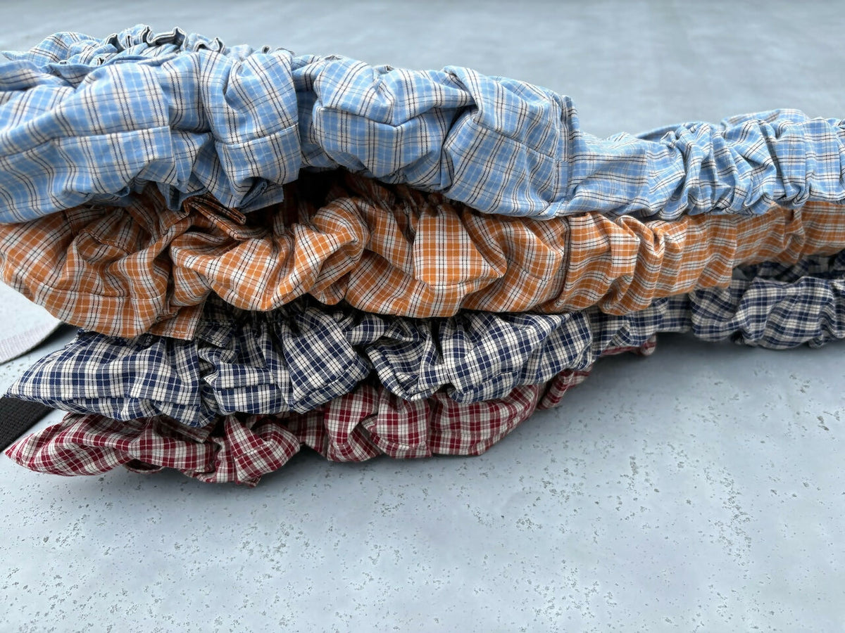 COLLAGE BAG GATHER HANDLE / PLAID CHECK Studio Stars