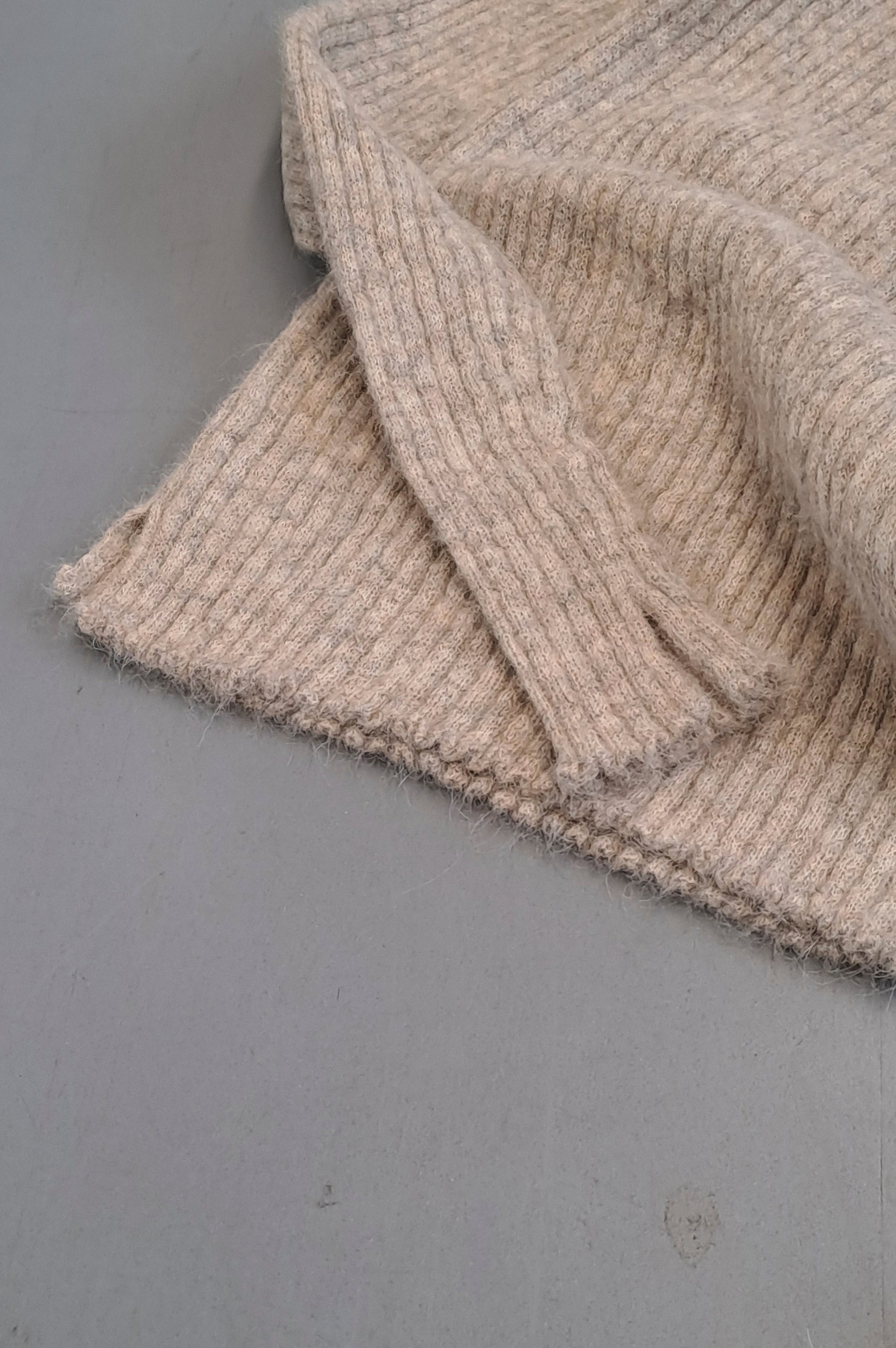 Mohair Jumper - Beige Slagter