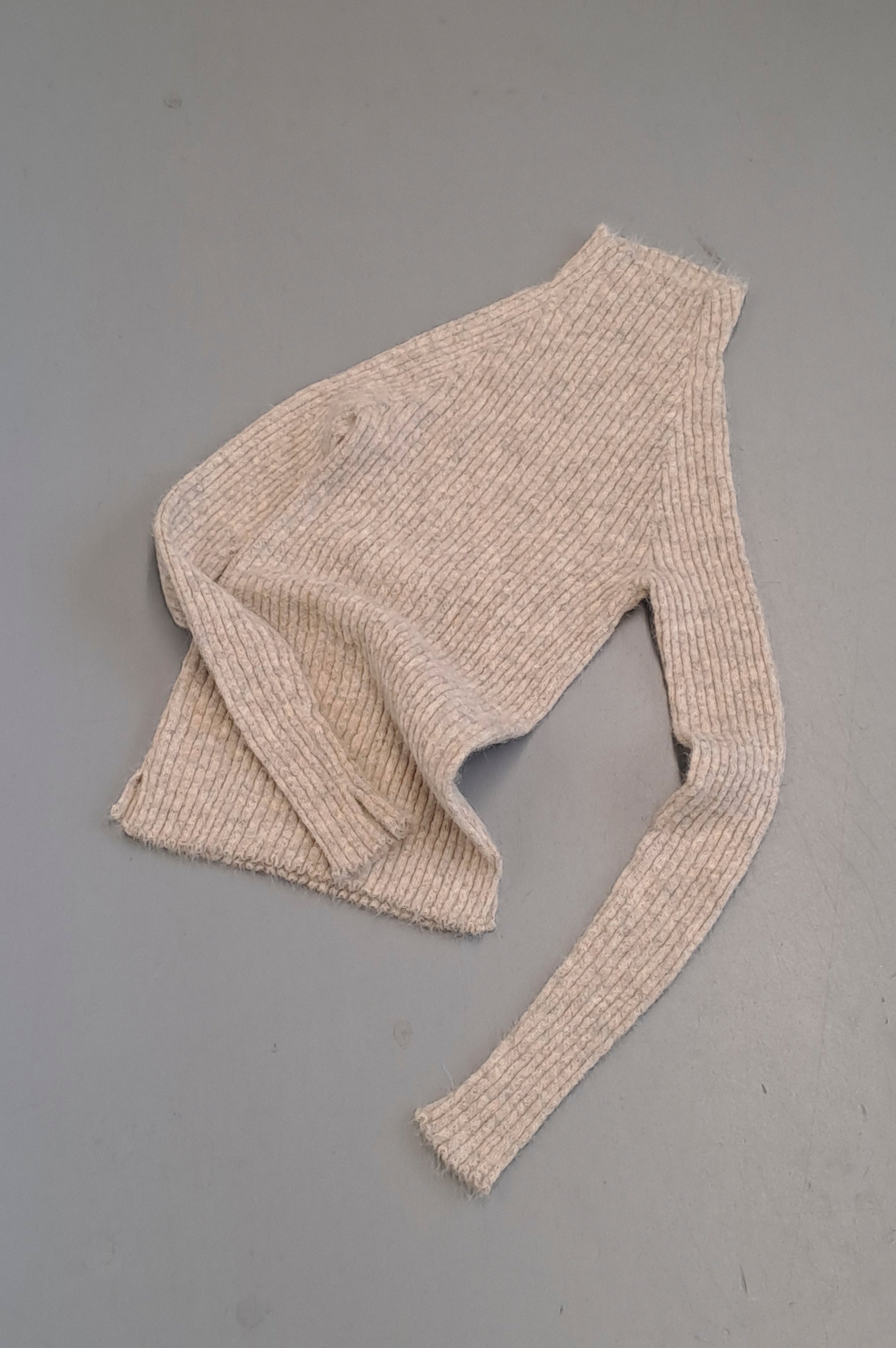 Mohair Jumper - Beige Slagter