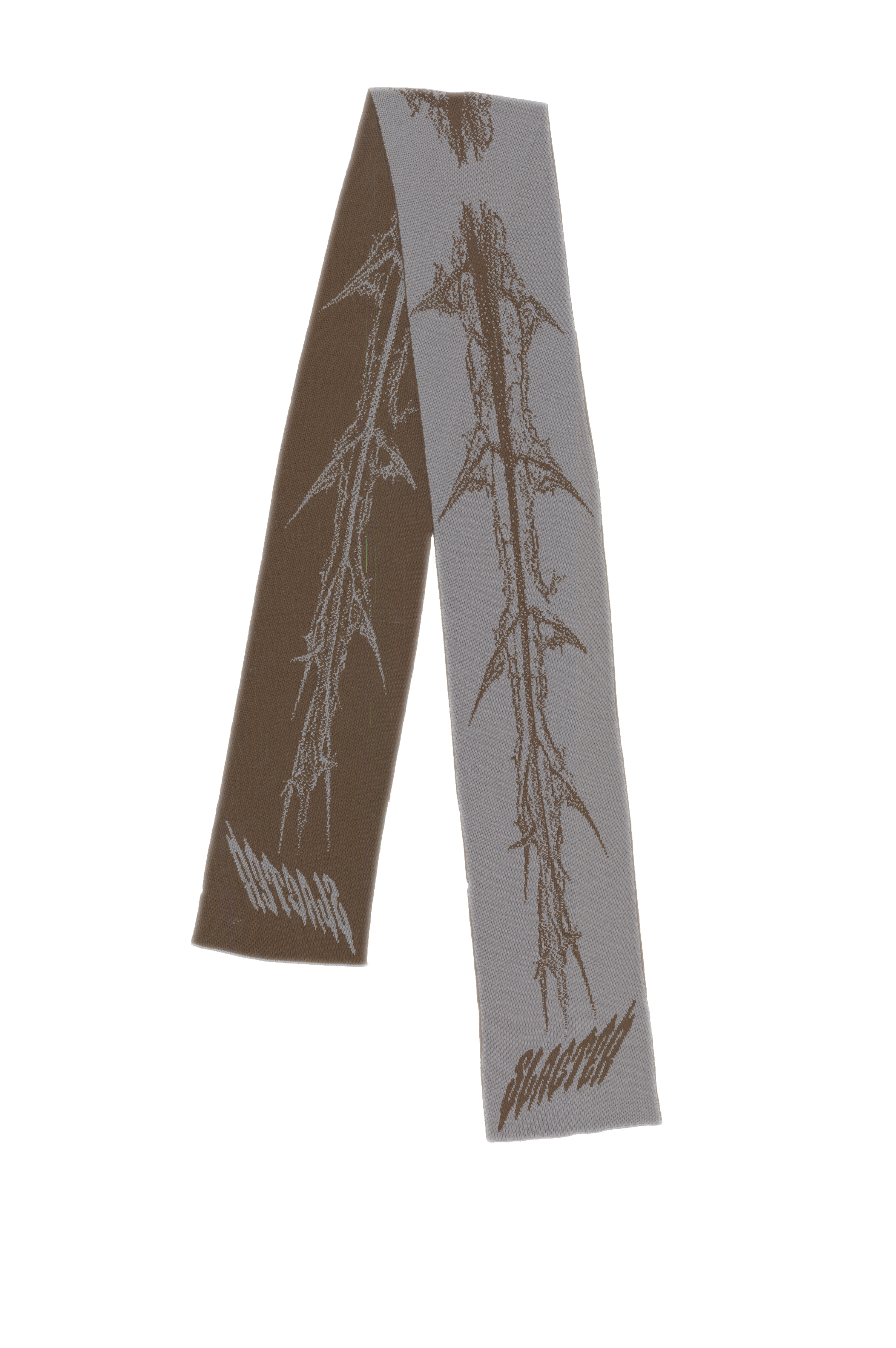 Brown Spike scarf Studio Stars