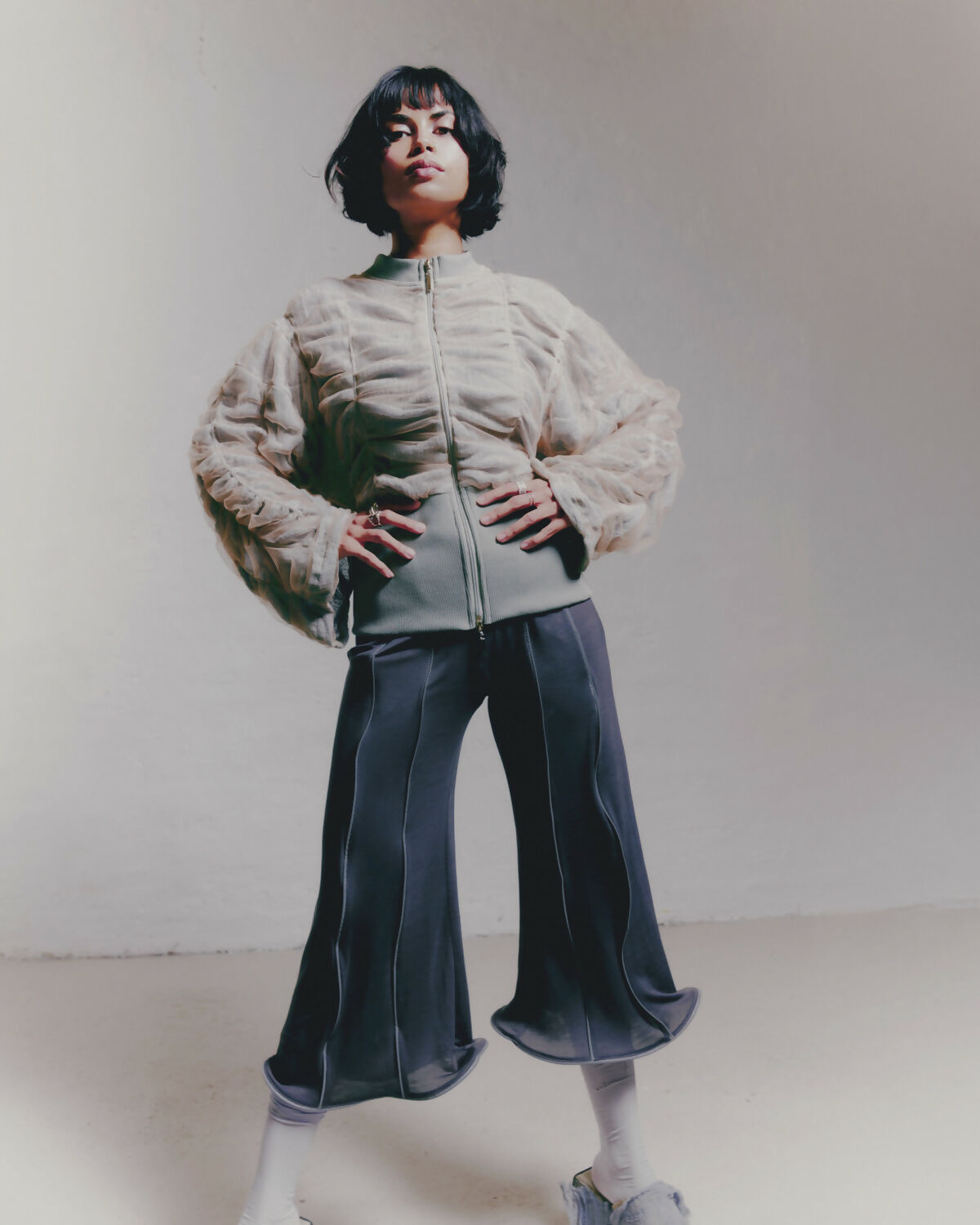 DOUBLET Jacket CLOUD Halo Labels