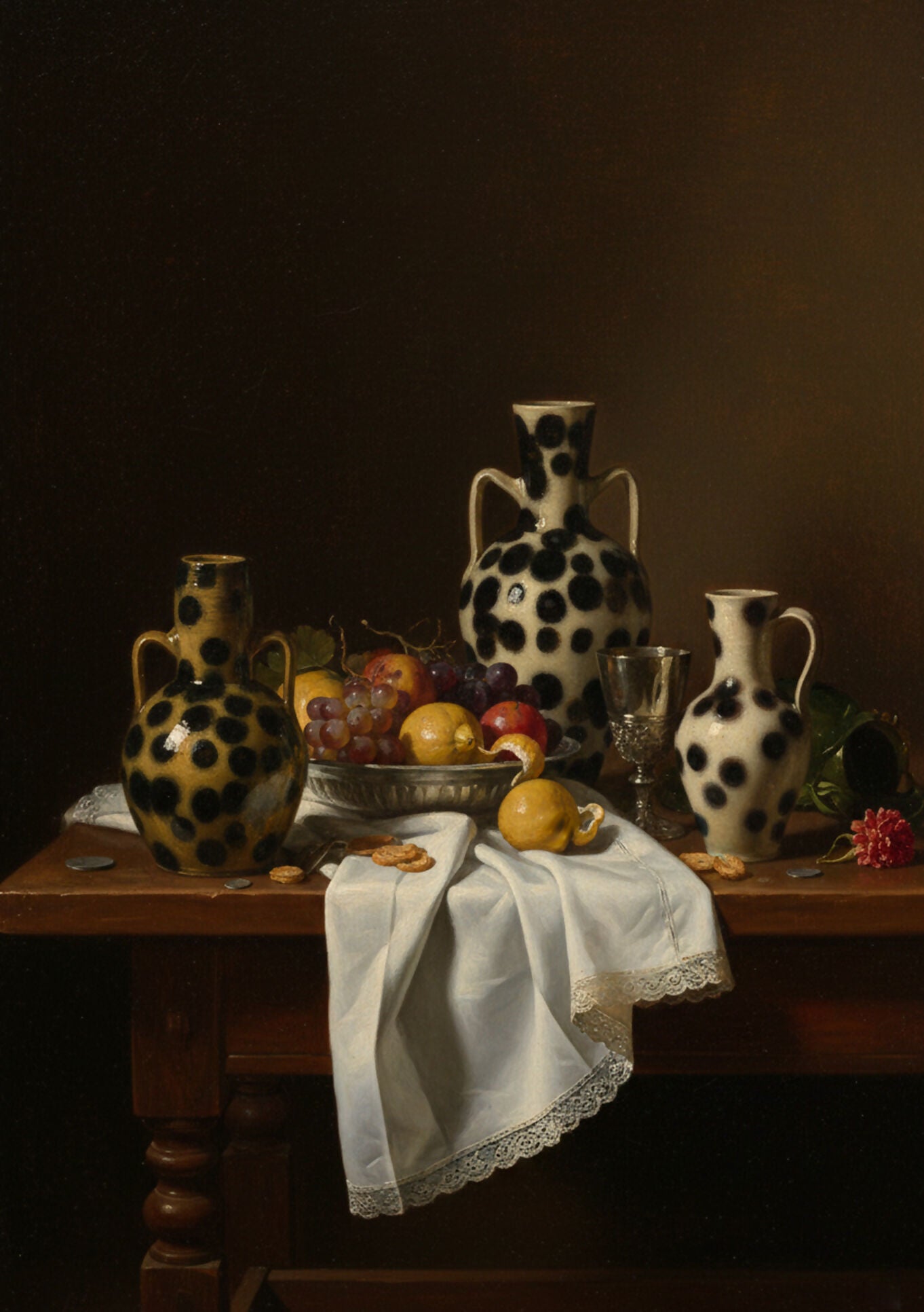 NO EYES AMPHÖRA VASE Pattern Chineso