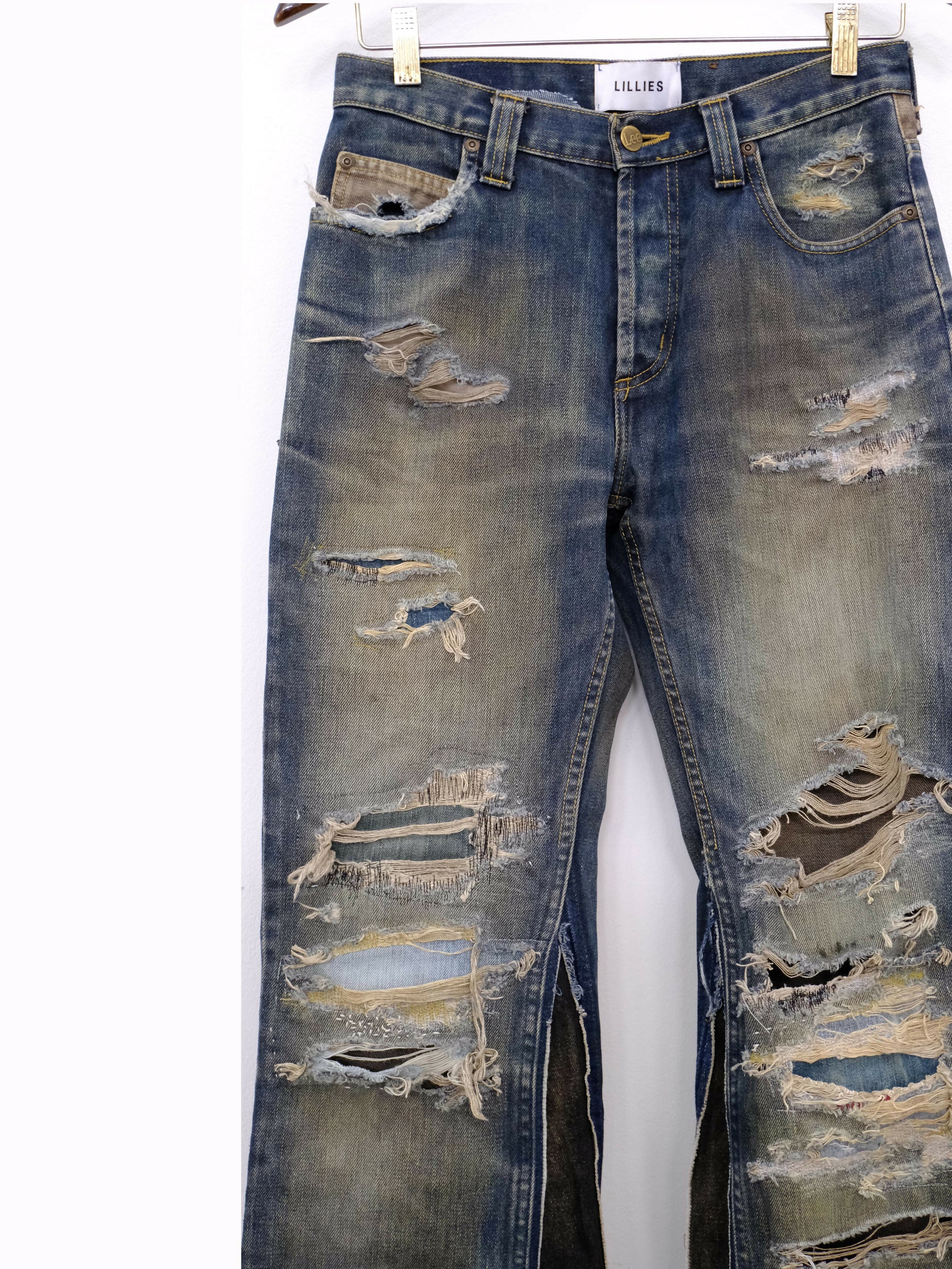 Rust Japanese Patchwork Denim Studio Stars
