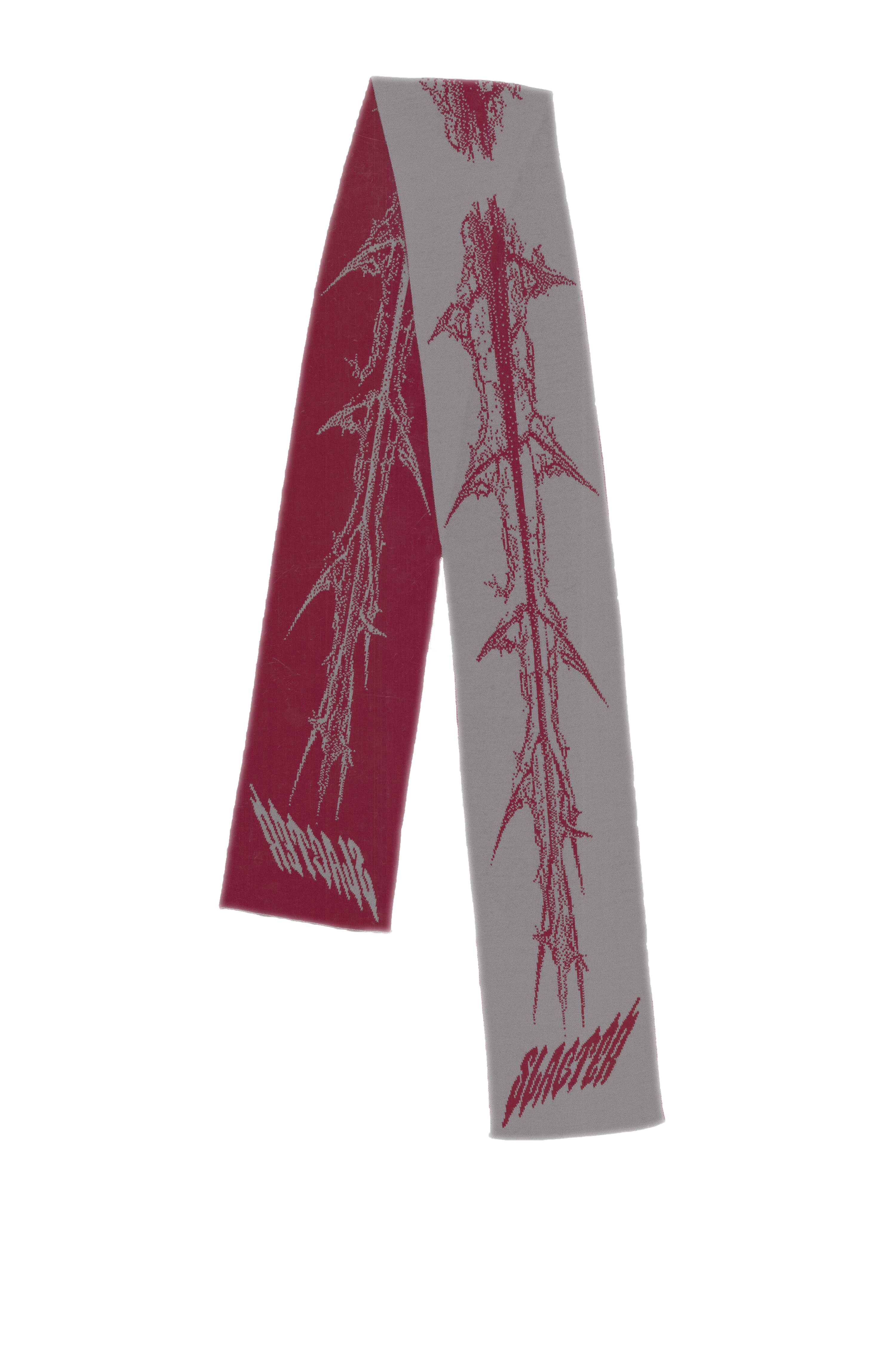 Red Spike scarf Studio Stars