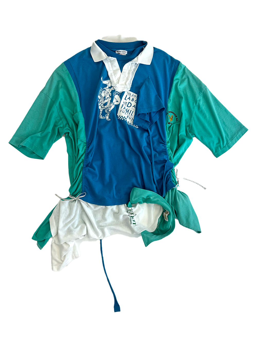 Wave Shirt with Bow (FUN Green) SansPeng