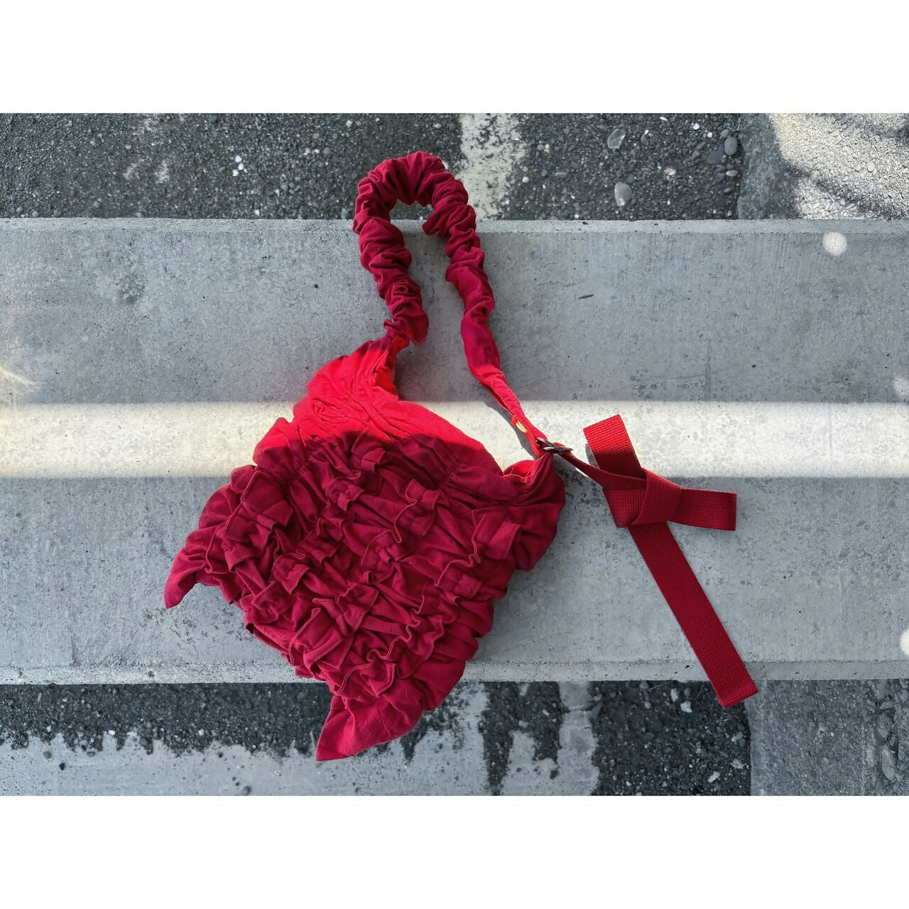 COLLAGE BAG COTTON WASHER Keiyamaguchi works