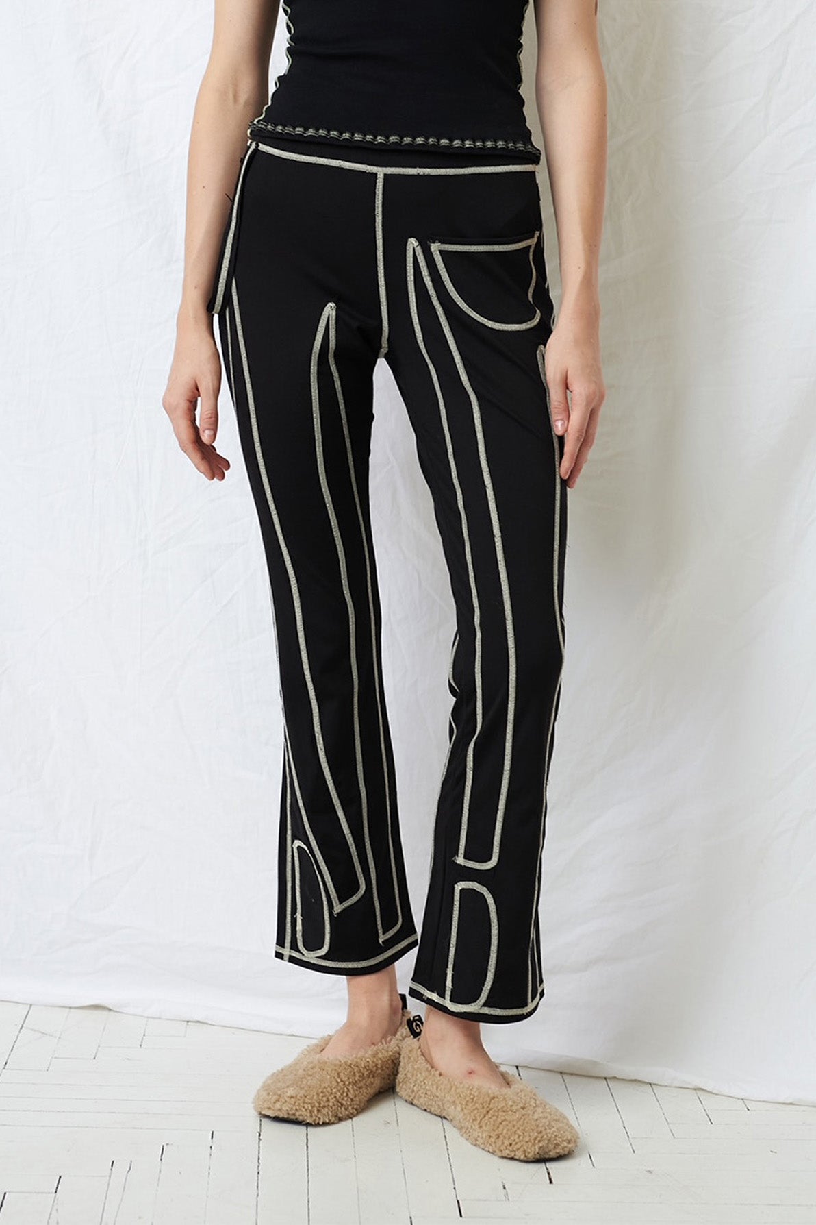 Wasteno jersey trousers Aporeei