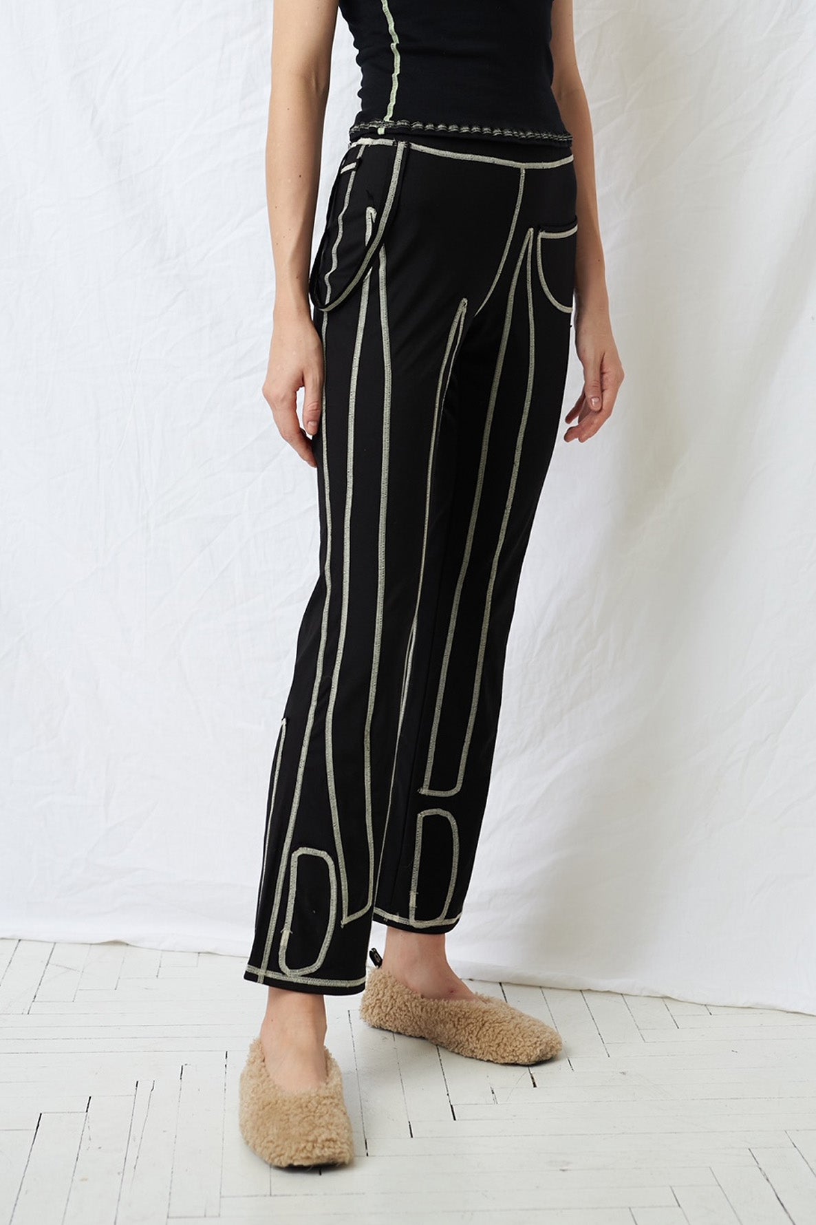 Wasteno jersey trousers Aporeei