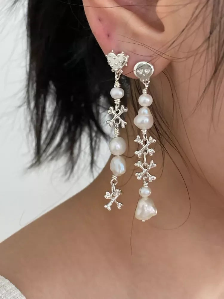 Skull Earrings Studio Stars